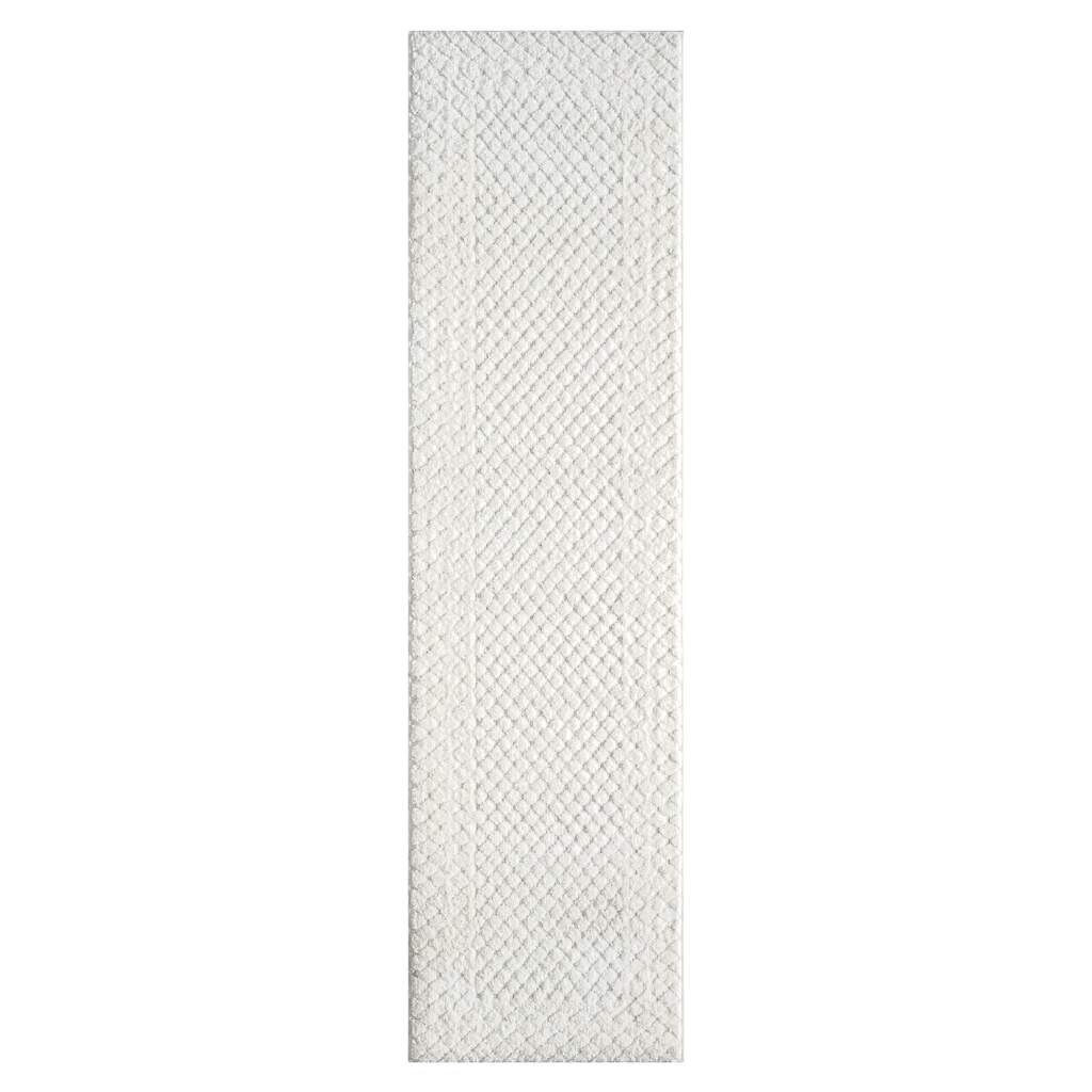 Carpet City Hochflor-Teppich »FOCUS627«, rechteckig, 20 mm Höhe, Boho-Teppich, Hochtief-Muster/ 3D-Effekt, für Wohnzimmer, Schlafzimmer