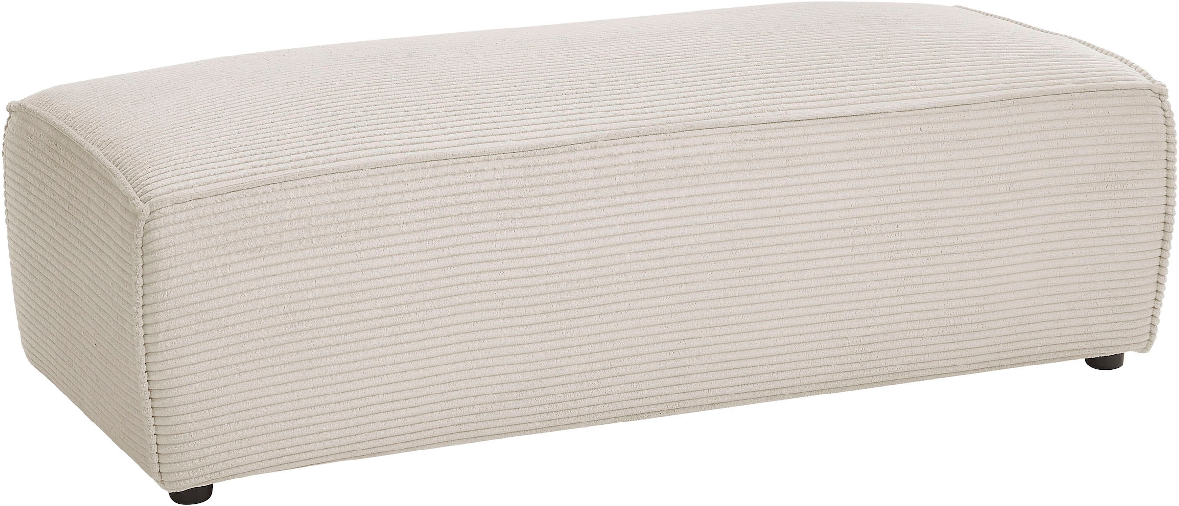 Home affaire Hocker »NEU: SHERWOOD XXL, Polsterhocker, Cord, Webstoff«, rec günstig online kaufen
