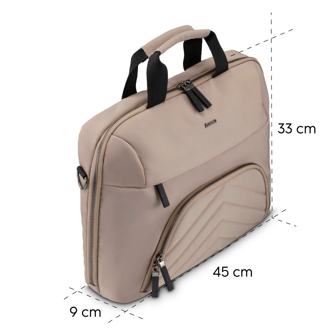 Hama Laptoptasche »Laptoptasche für 15,6" - 16,2" (Tragegurt, Tabletfach, 3 extra Fächer)«, Universell, nachhaltig, umweltbewusst
