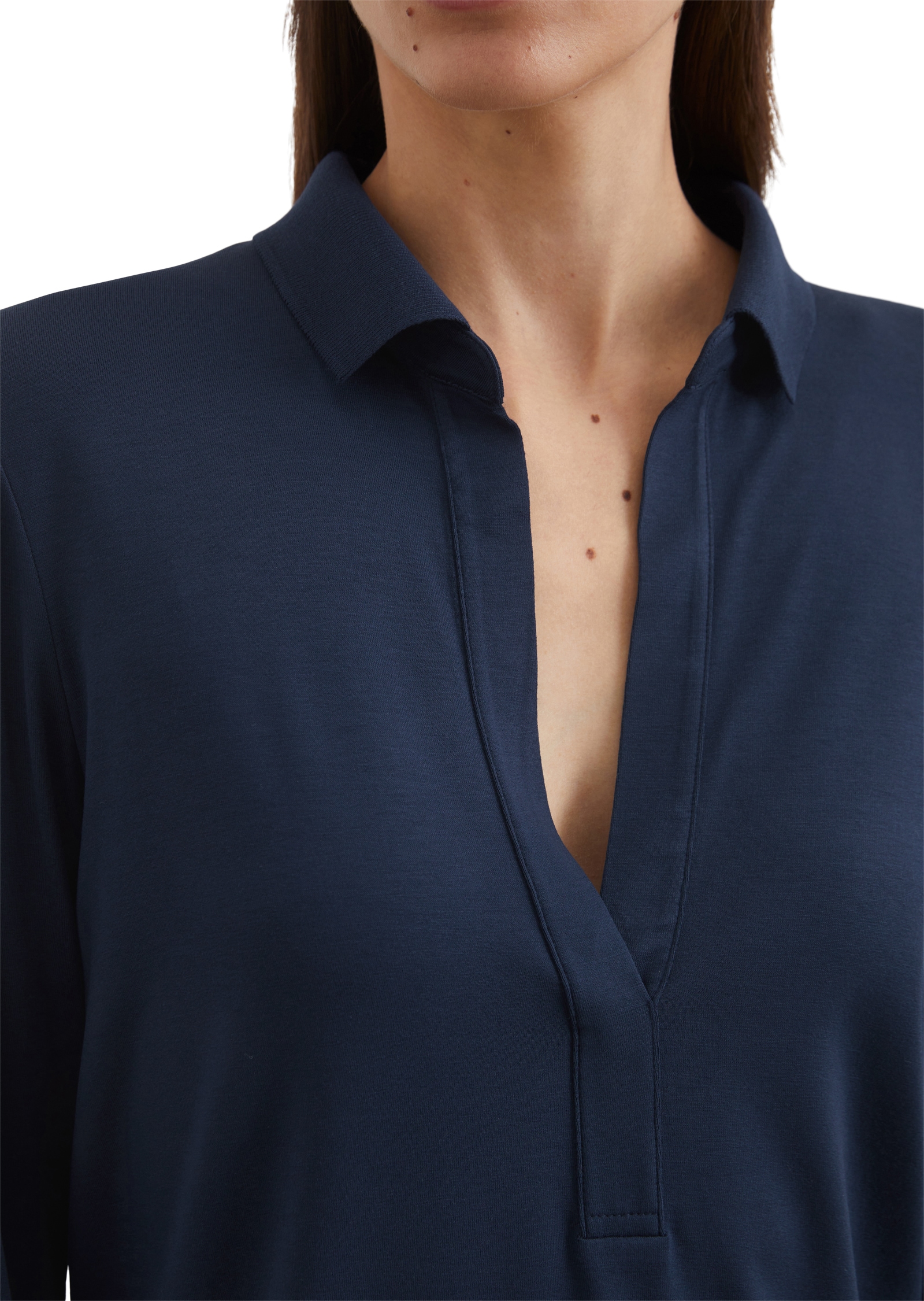 Marc O'Polo Blusenshirt, sportlich, clean und vielseitig einsetzbar