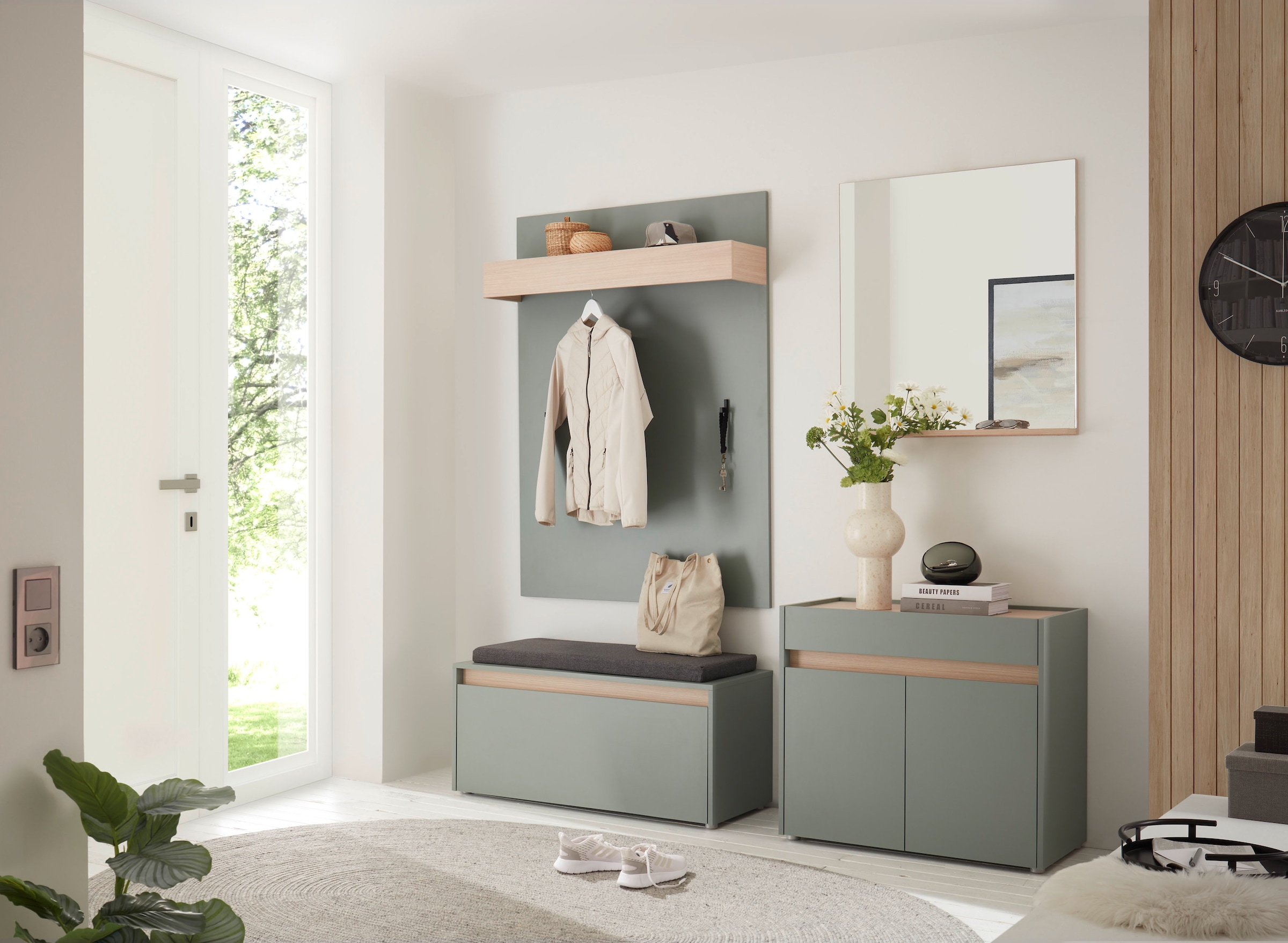 INOSIGN Kommode »GiRON/CiTY, Schrank in vier Farben, modernes Sideboard, Kommode«, viel Stauraum, Schublade, 80 cm breit