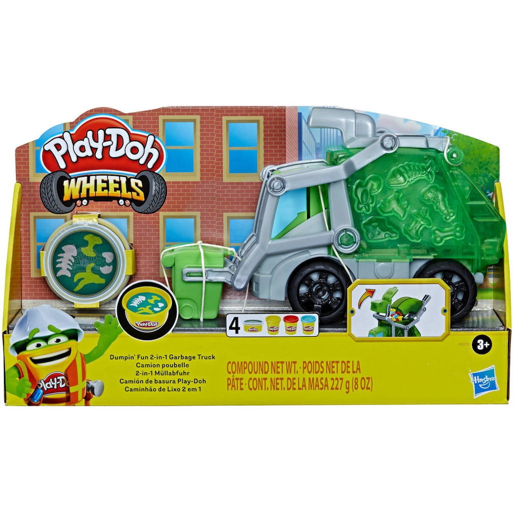 Hasbro Knete »Play-Doh Wheels 2-in-1 Müllabfuhr«