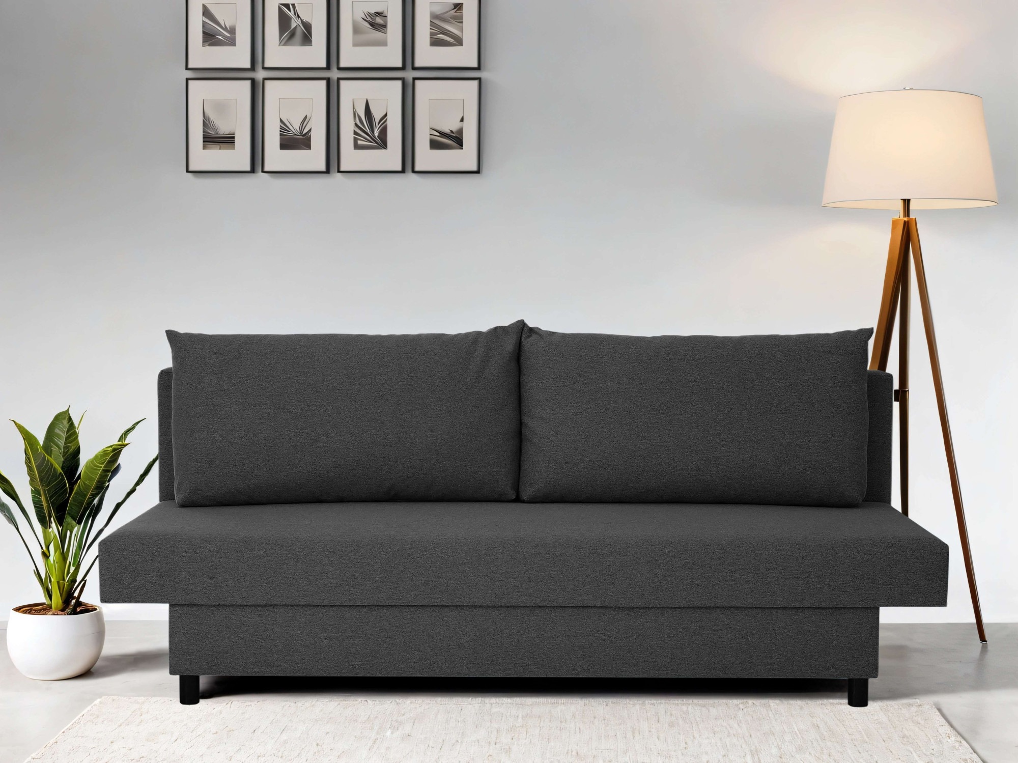 Home affaire 3-Sitzer »SAWYER Schlafsofa mit Bettkasten und Wellenunterfede günstig online kaufen