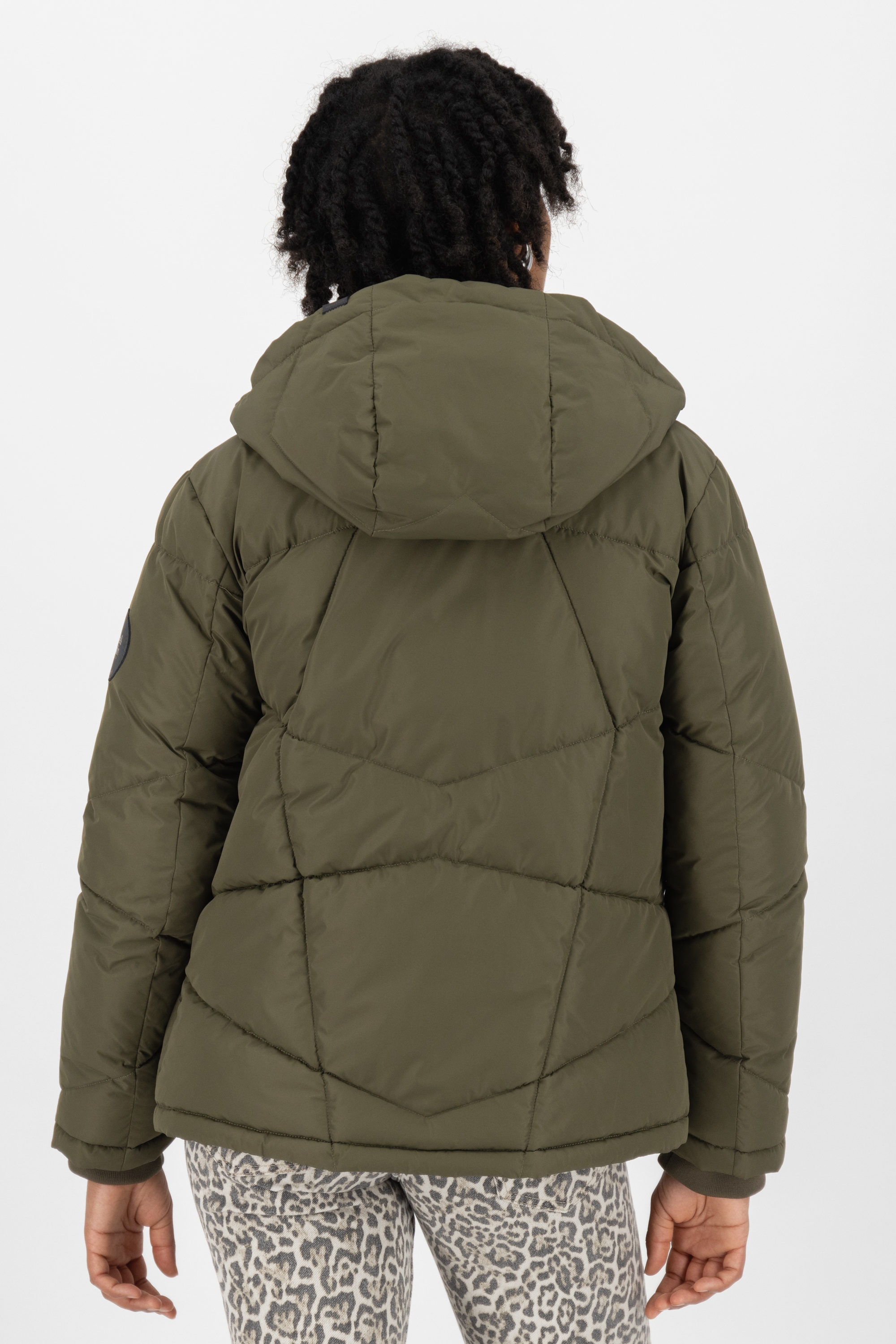 Alife & Kickin Winterjacke »Damen KasandraAK A«, Kurze warme Jacke mit gefütterter Kapuze, in schmaler Passform