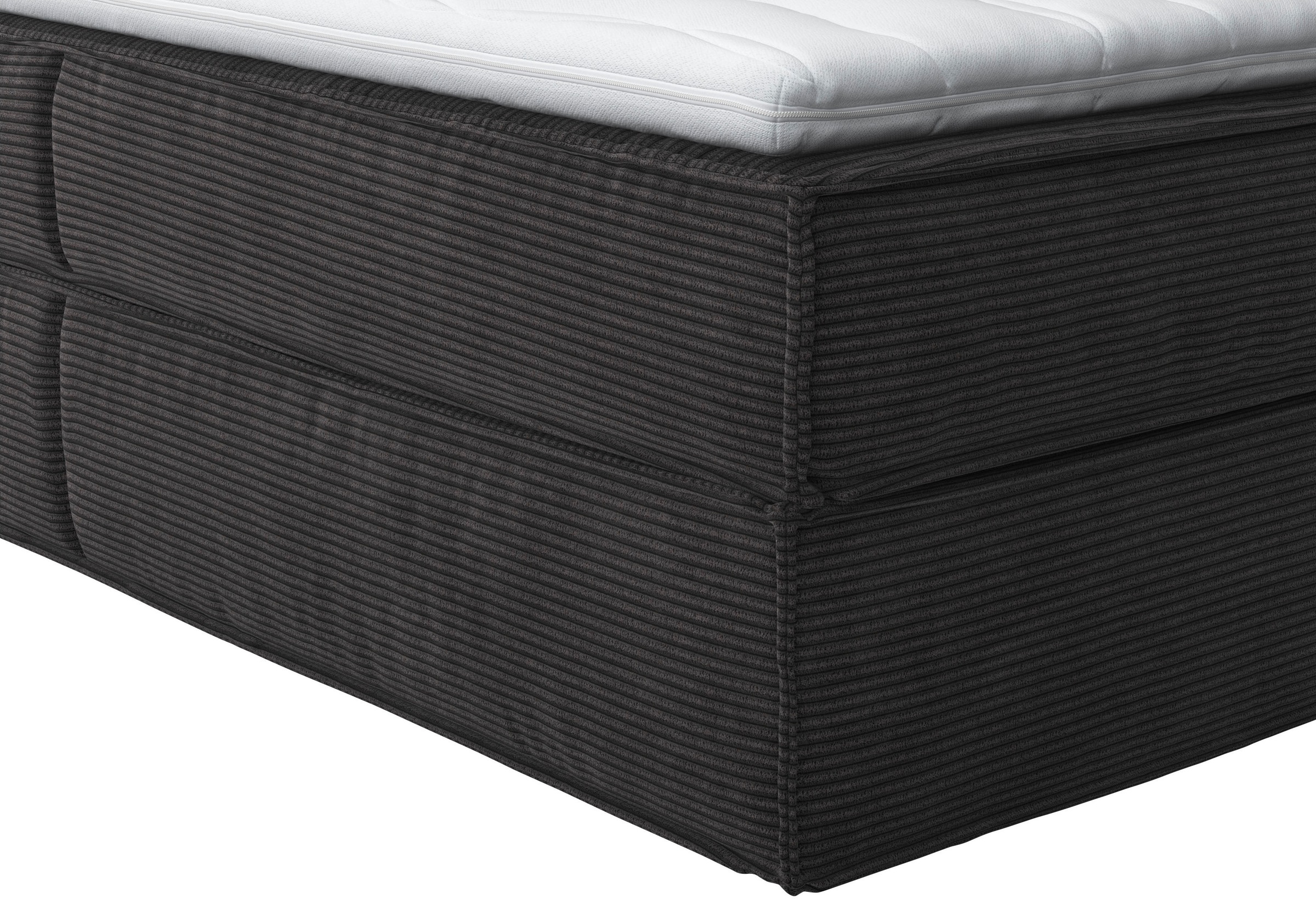Home affaire Boxspringbett »Milano«, Boxbett inkl. Topper, 2 Matratzen, Härtegrade H2, H3 und H4 wählbar
