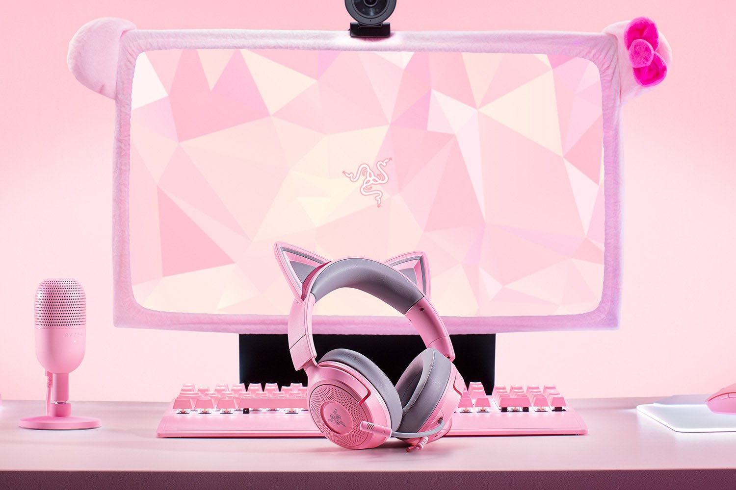 RAZER Gaming-Headset »Kraken Kitty V3 X« Stummschaltung