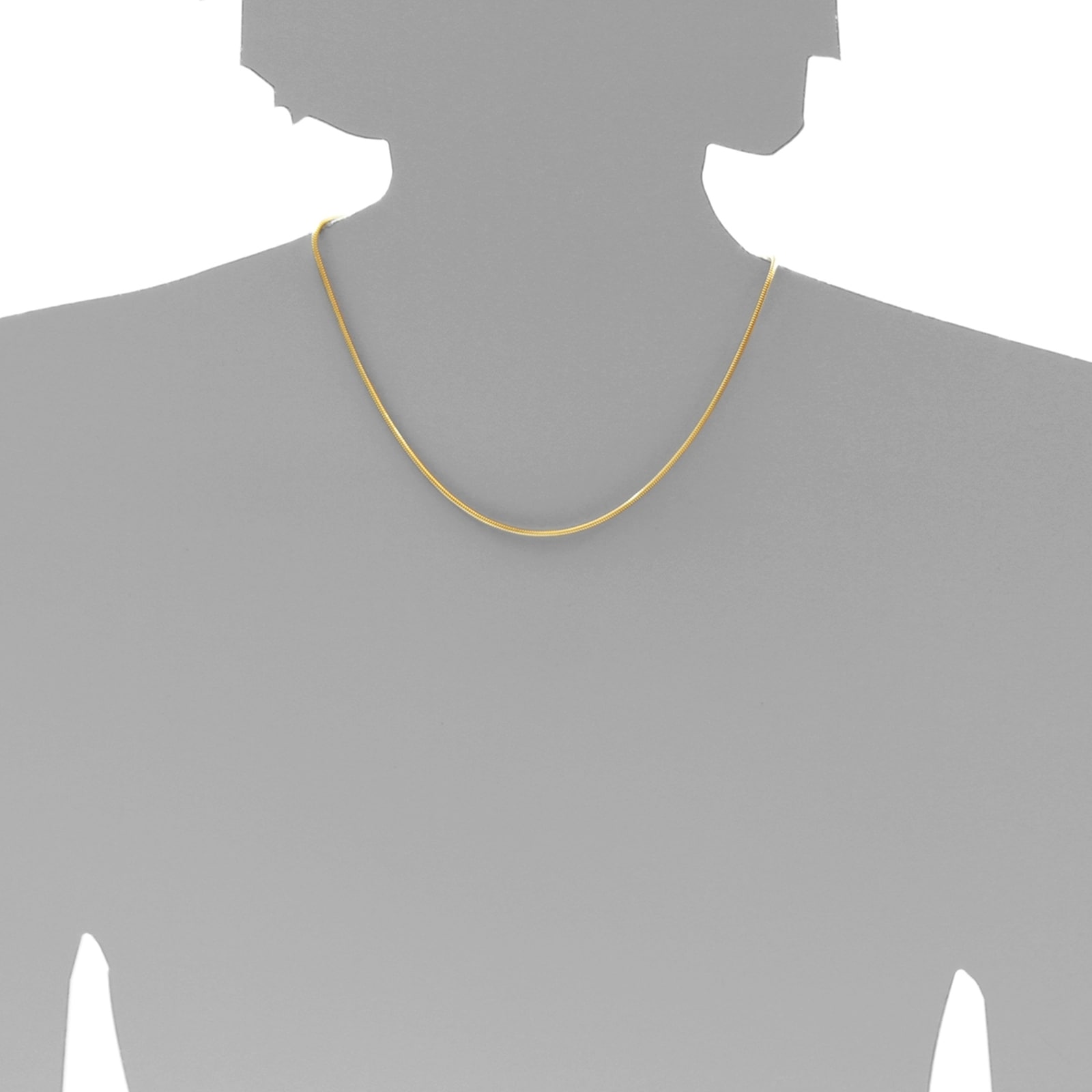 OSTSEE-SCHMUCK Silberkette »Ostsee-Schmuck Kette Schlange 2,0 mm Kette Schlange 2,0 mm«, (1 tlg.)