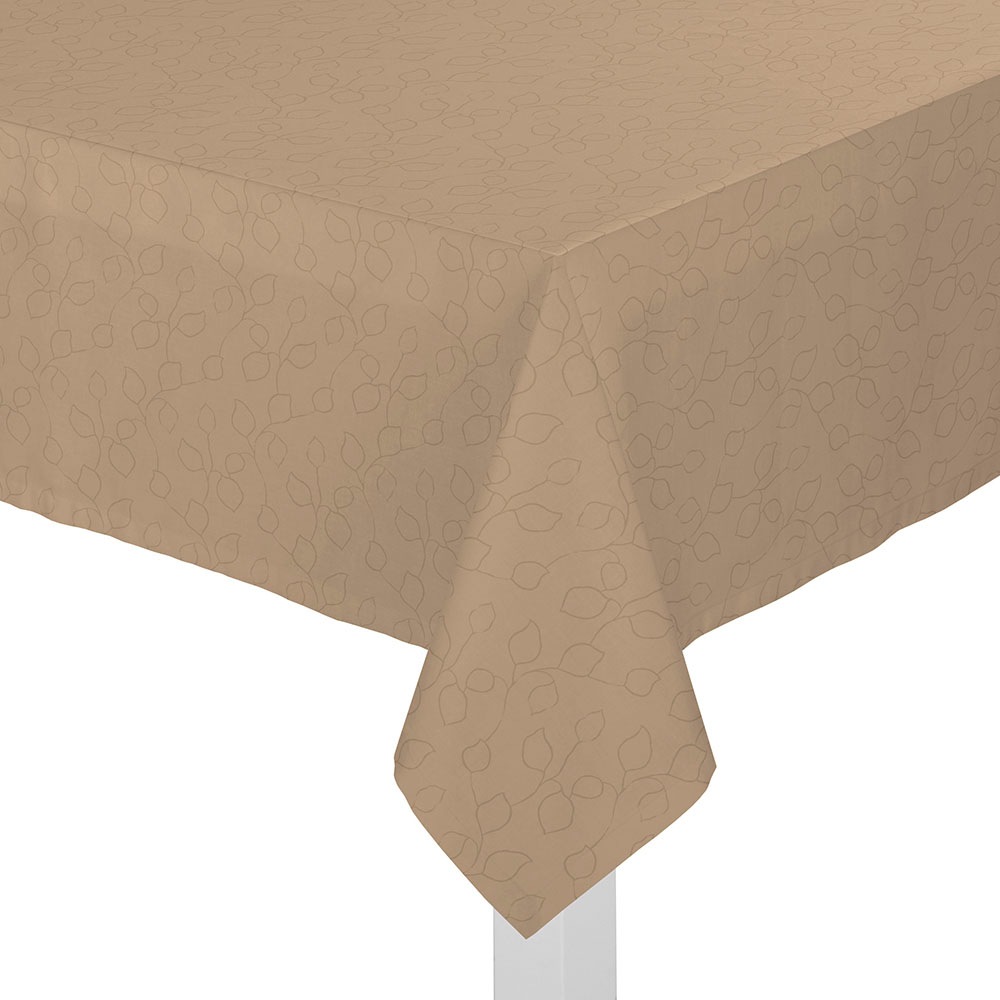 Wirth Tischdecke »Westport«, (1 St.), Made in Germany, Jacquard Dekostoff, Blatt-Design, Pflegeleicht