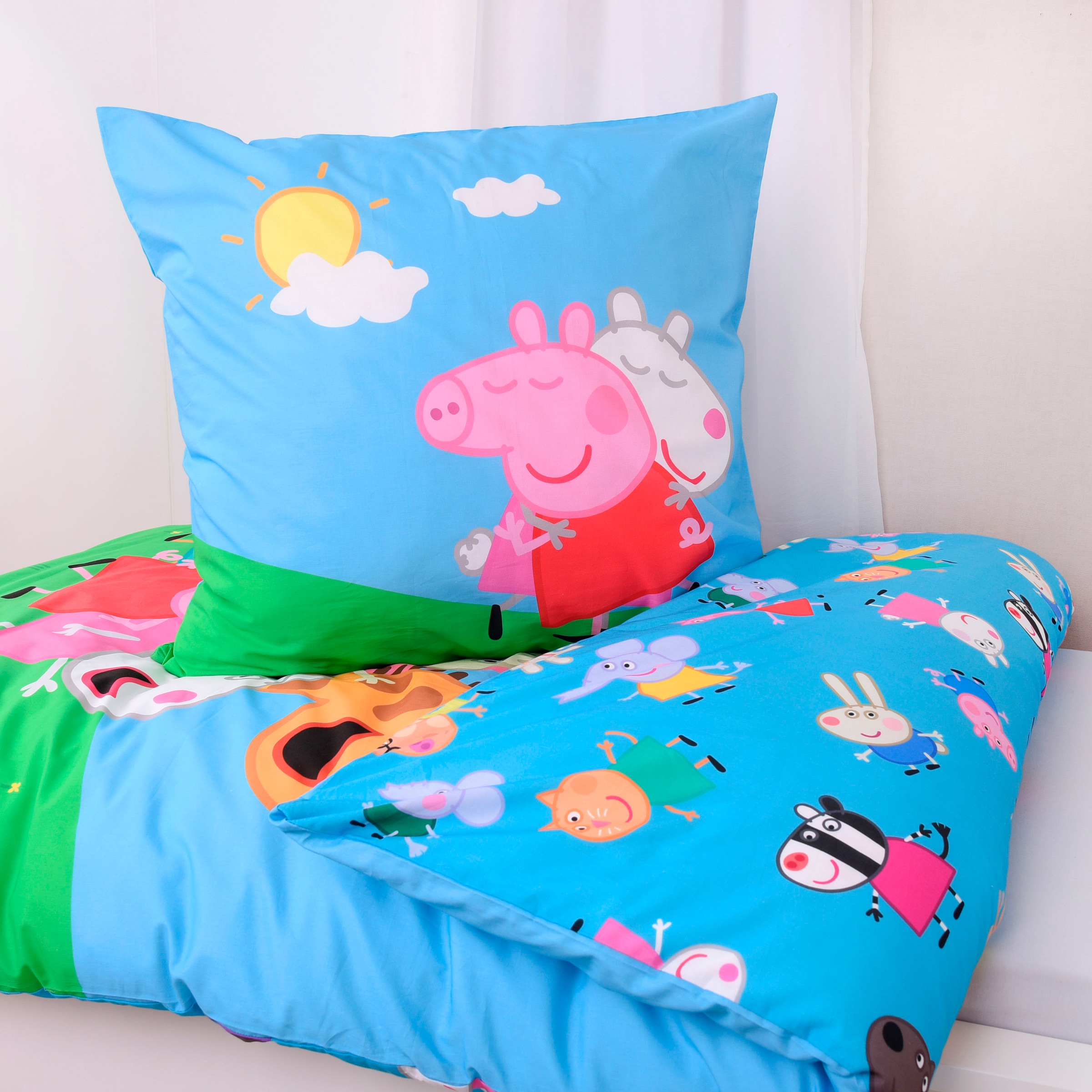 Peppa Pig Bettwäsche »Peppa Pig«, mit tollem Motiv