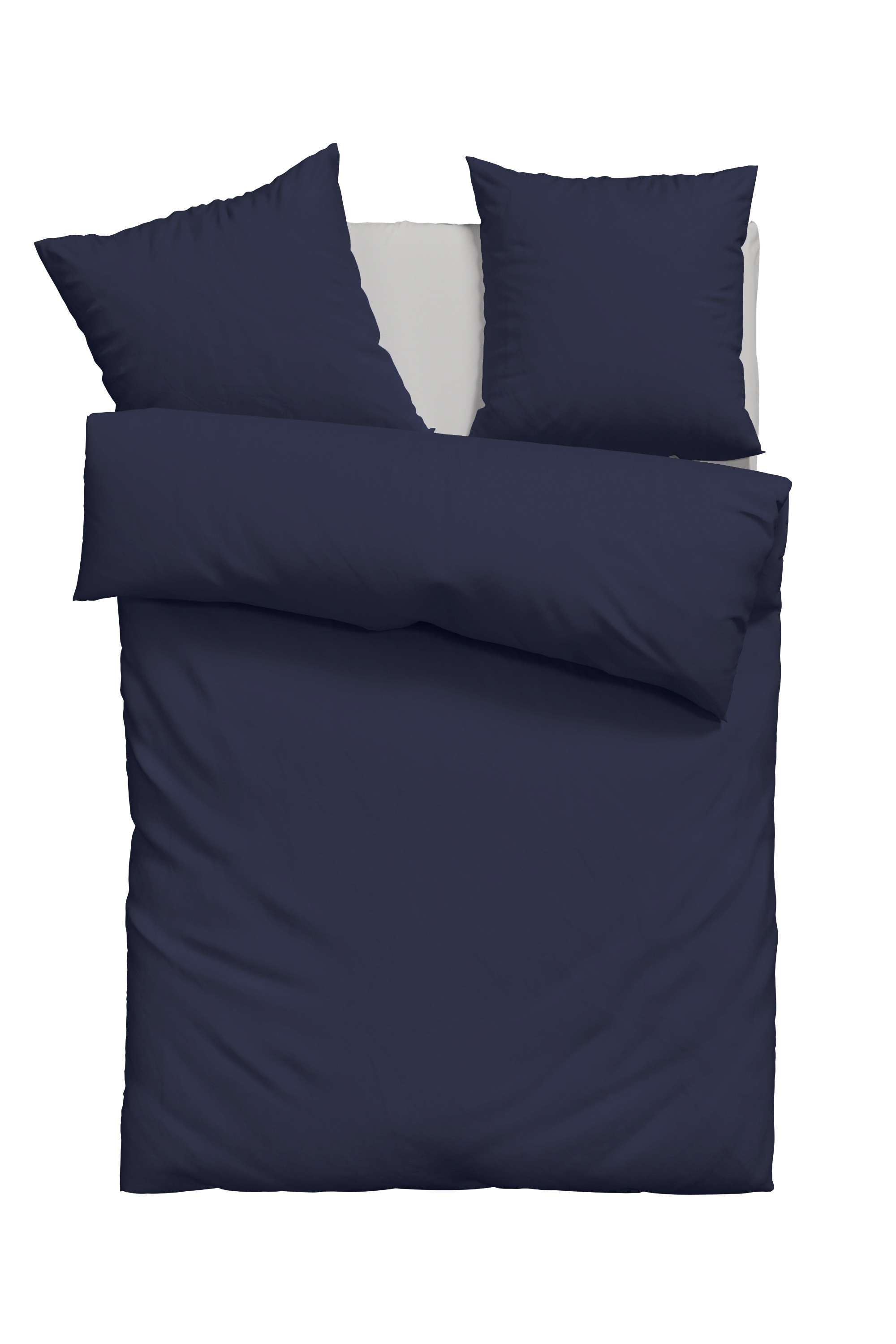 Guido Maria Kretschmer Home&Living Bettwäsche »Mila in 135x200, 155x220 oder 200x200 cm«, Mako-Satin, Bettwäsche aus Baumwolle, unifarbene Bettwäsche