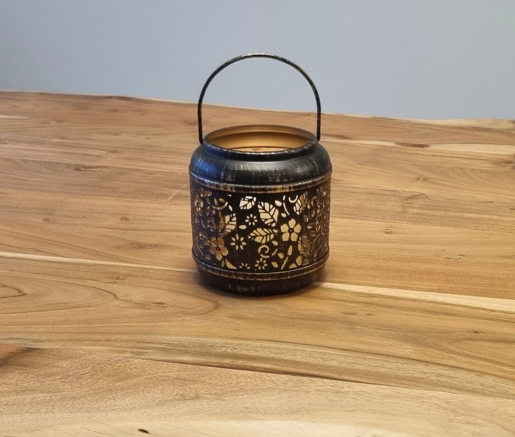 Ambiente Haus Kerzenlaterne »Laterne aus Metall - (H) 20cm«