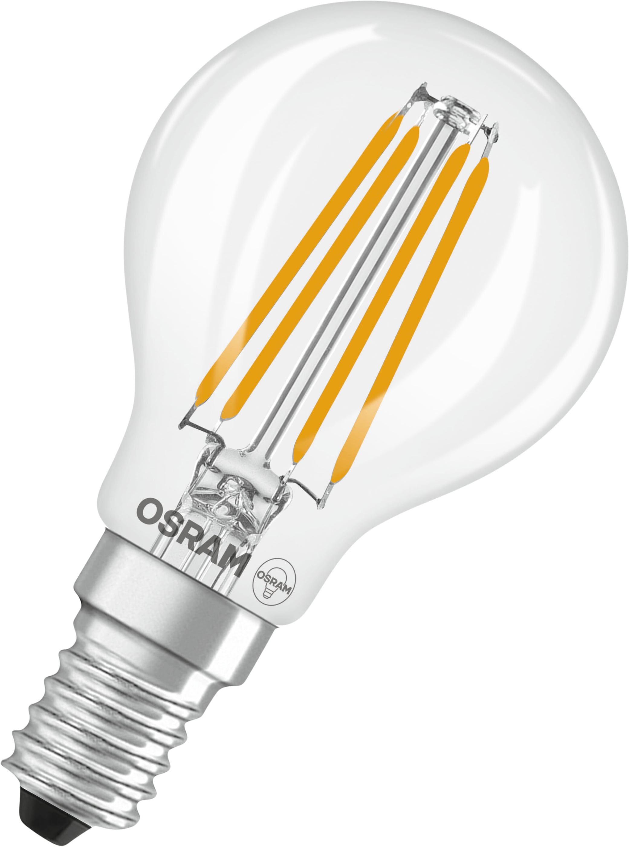 Osram LED-Leuchtmittel »LED Retrofit CLASSIC P in P-Form« E14 2 Stk. Warmweiß
