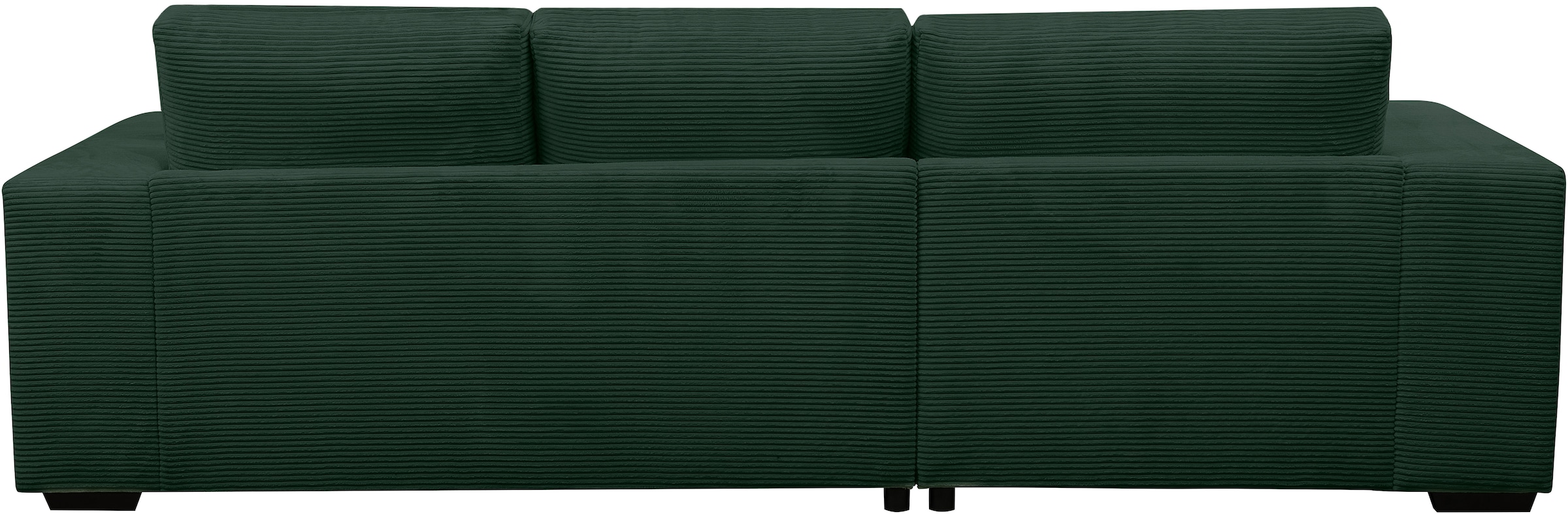 WERK2 Ecksofa »Eden modern und zeitlos, geschmackvolles Sofa, Breite 286cm, L-Form« Design Ecksofa in Cord mit besonders weichem Sitzkomfort