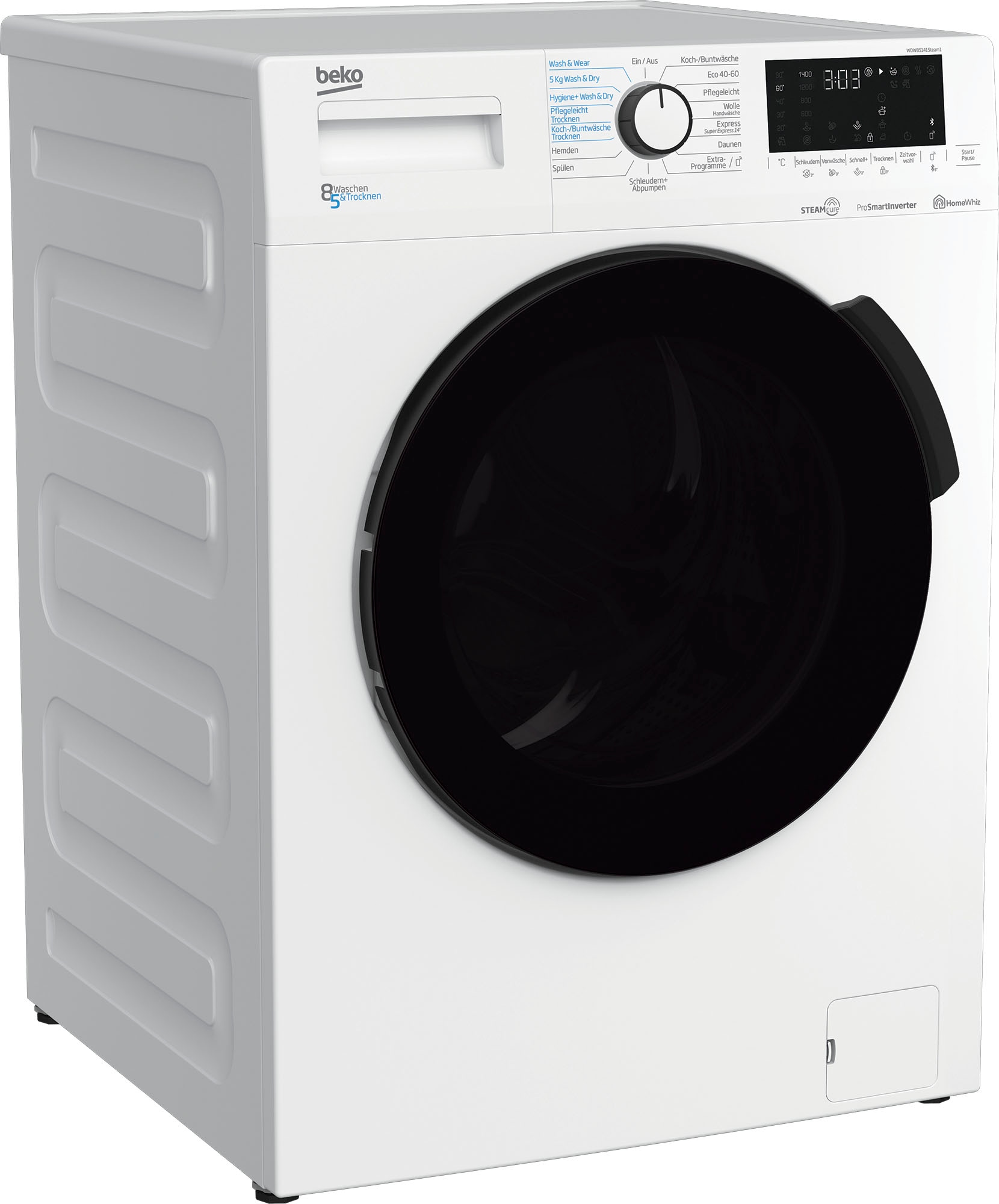 BEKO Waschtrockner »WDW85141Steam1« 8 kg /5 kg 76 dB(A) günstig online kaufen