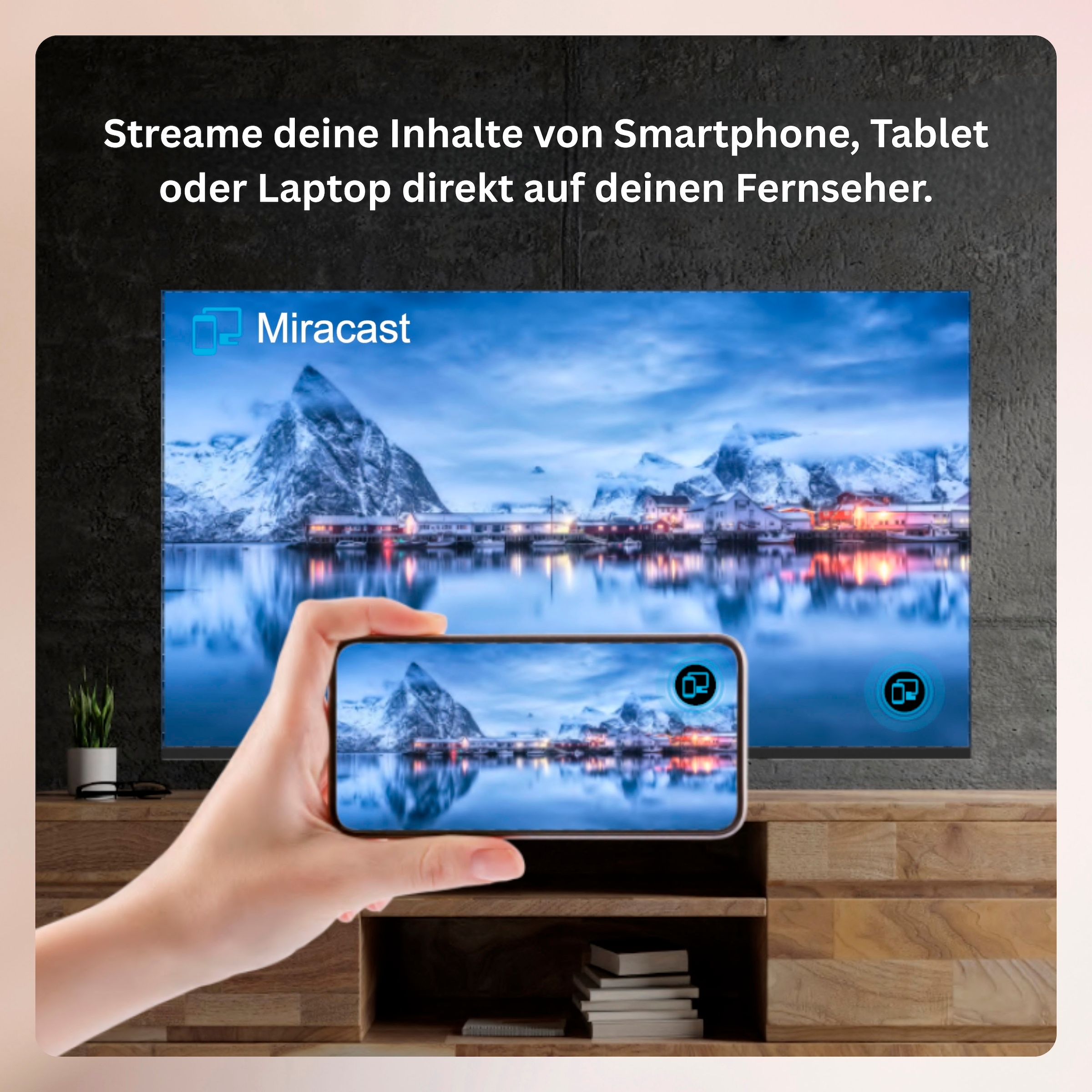 Smart Tech DLED-Fernseher »43FV02V« 108 cm/43 ″ Full HD Smart-TV