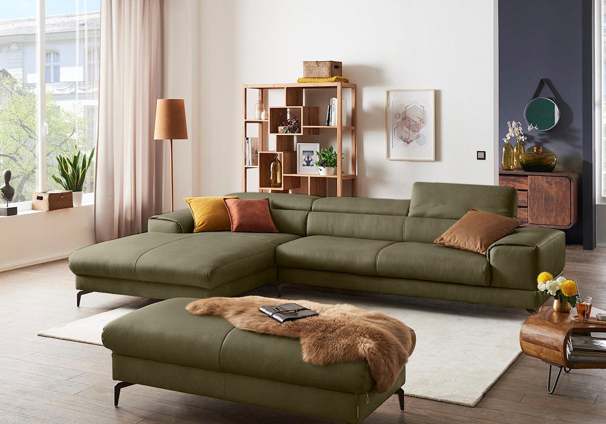 W.SCHILLIG Ecksofa »piedroo, Designsofa mit tollem Sitzkomfort, bequem und günstig online kaufen