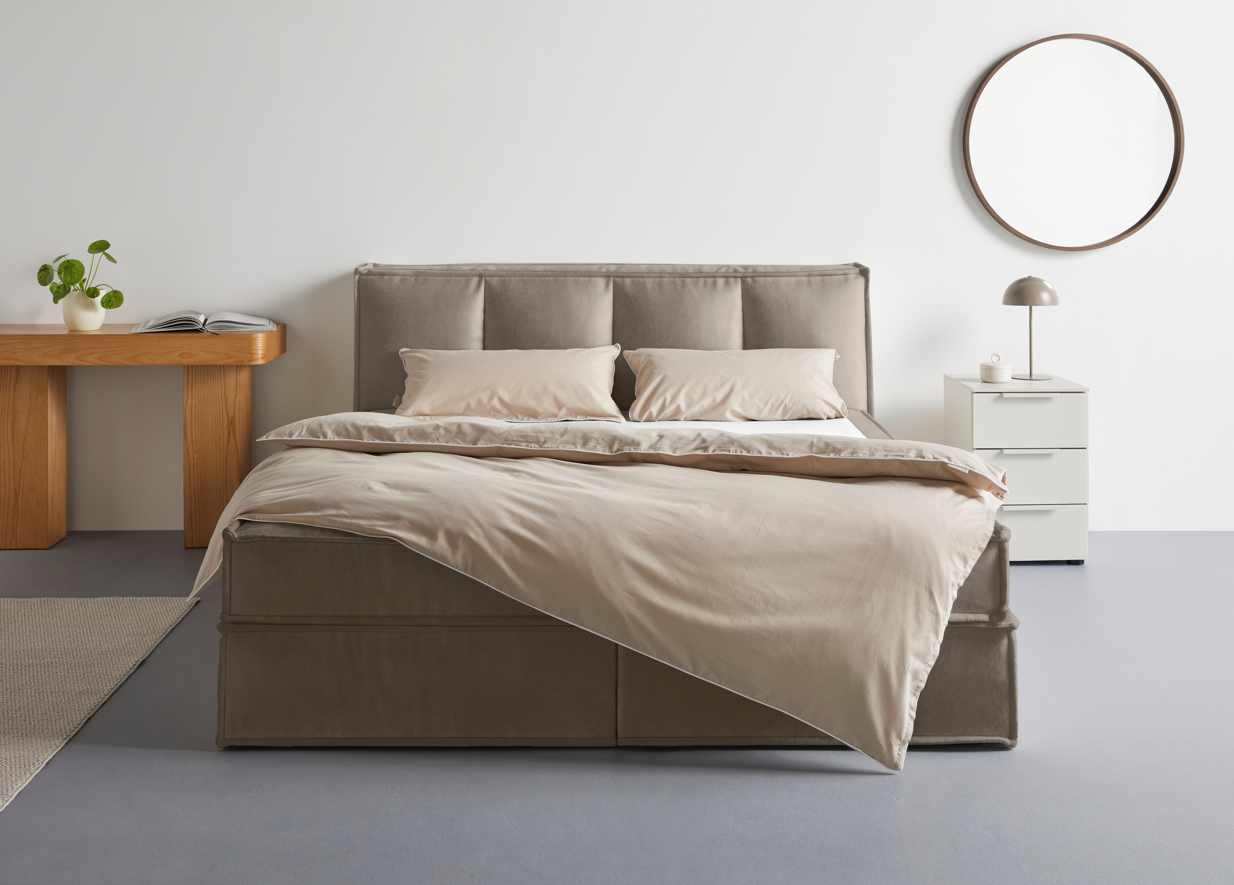 LeGer Home by Lena Gercke Boxspringbett »Addyson« Härtegrade H2, H3 und H4 günstig online kaufen