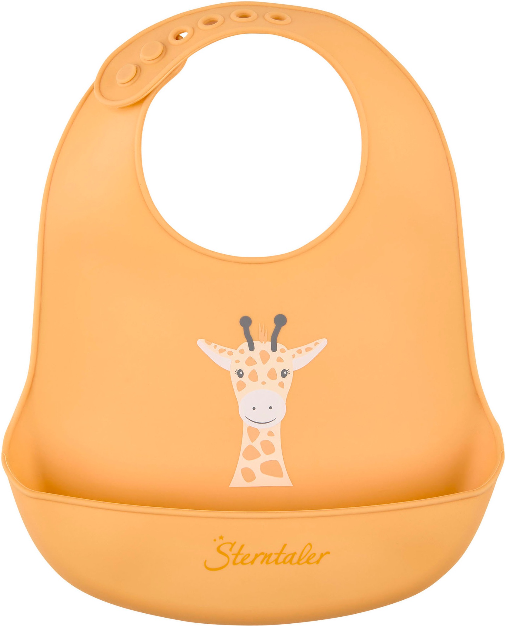 Sterntaler® Lätzchen »Silikonlätzchen Giraffe Kaya«