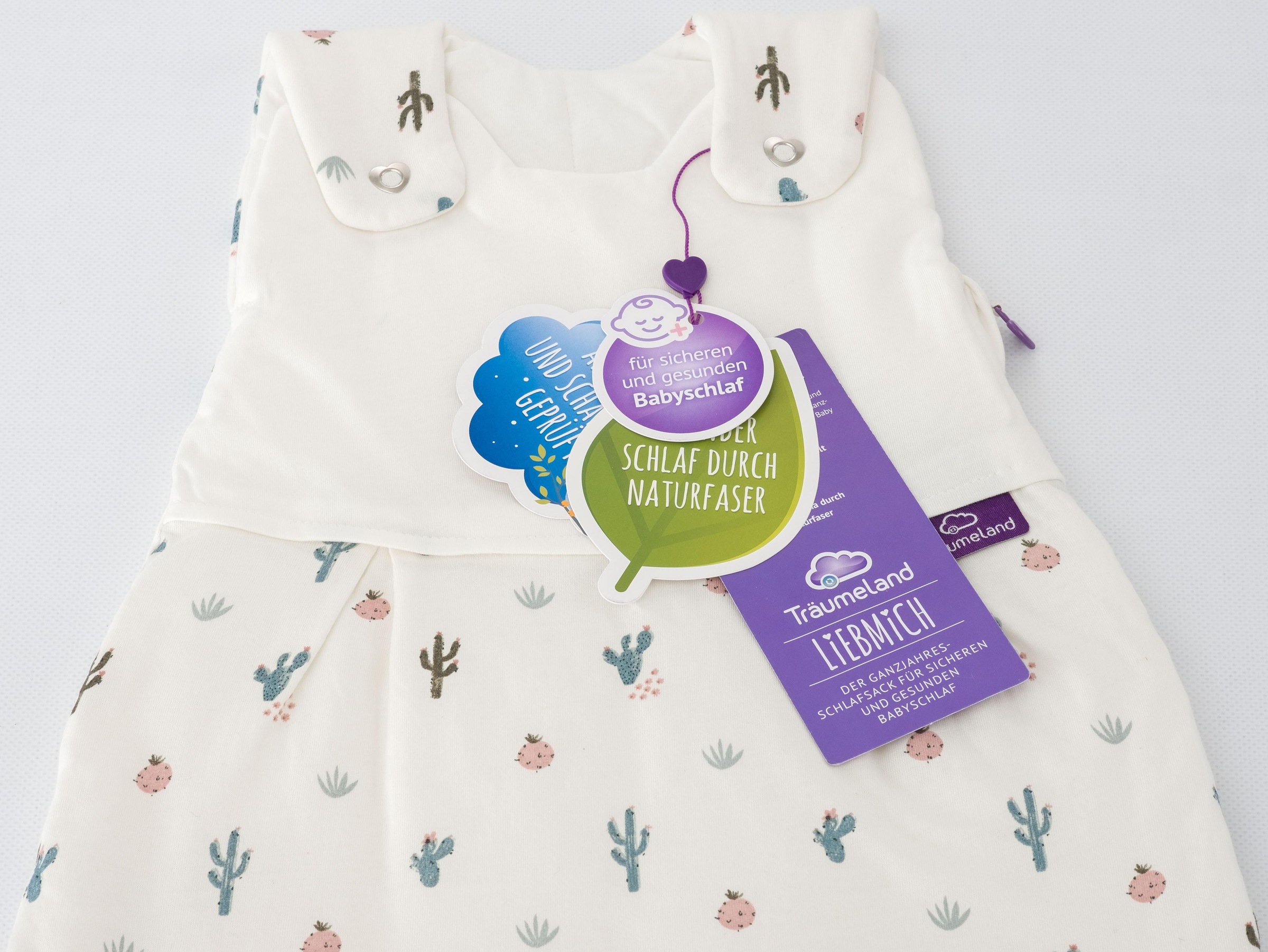Träumeland Babyschlafsack »Set Kaktusliebe«, (Packung, 3 tlg., 3er-Pack)