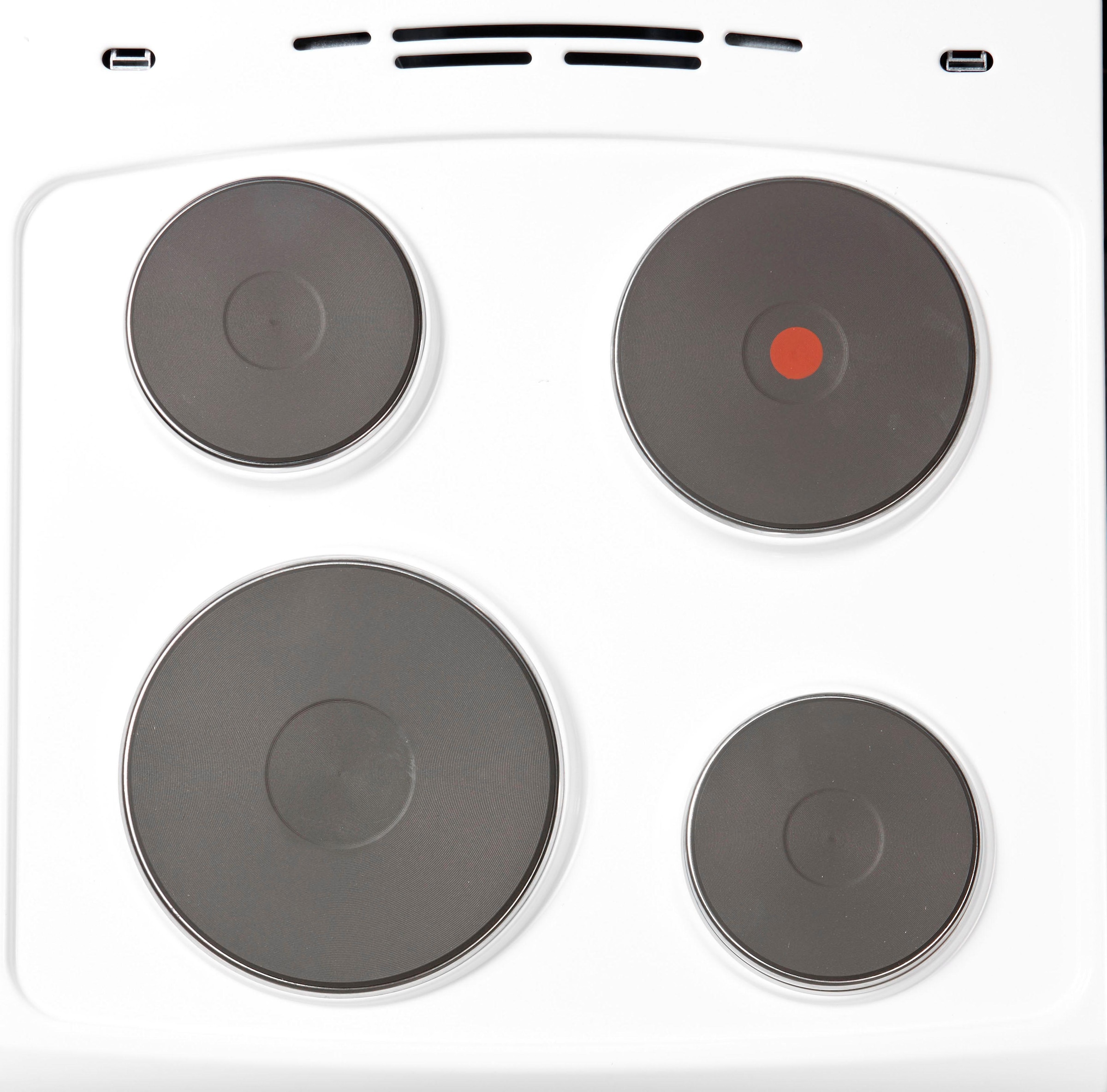 Amica Platten-Standherd »SHE 11660 W«, Steam Clean