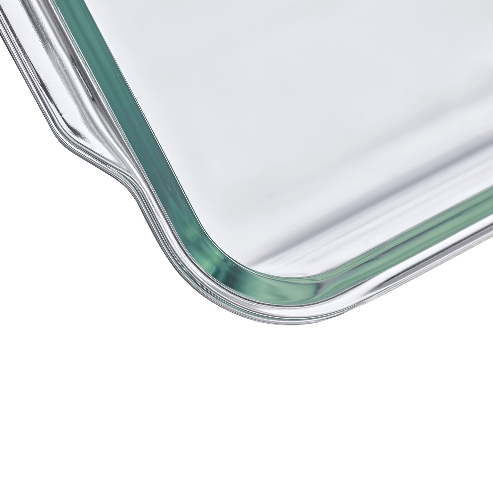 WESTMARK Auflaufform »Glas-Auflaufform, Füllvolumen 2.200 ml«, Borosilikatglas, (1 St.), luftdicht verschließbar, mikrowellen- und ofenfest (ohne Deckel)
