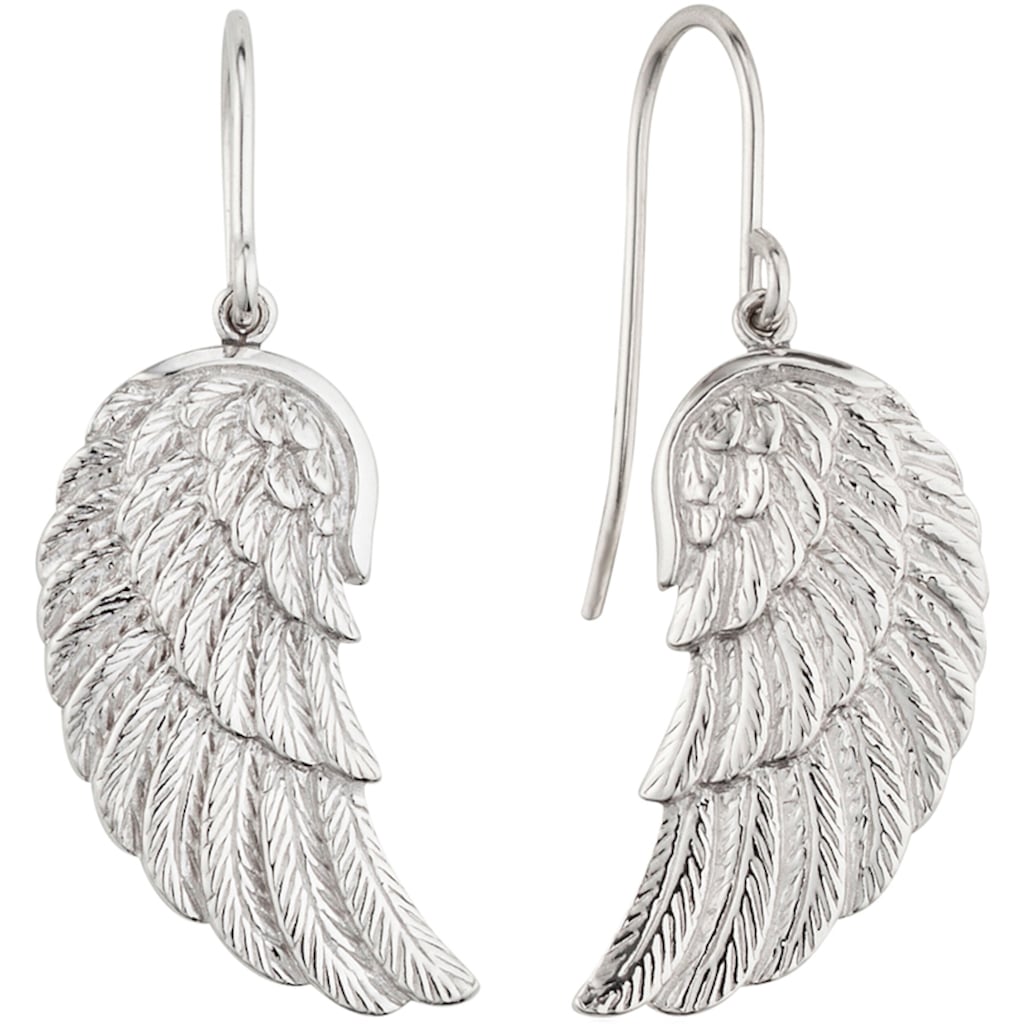 Engelsrufer Paar Ohrhaken »Schmuck Geschenk Ohrschmuck Flügel Engel "Where the angels fly"«