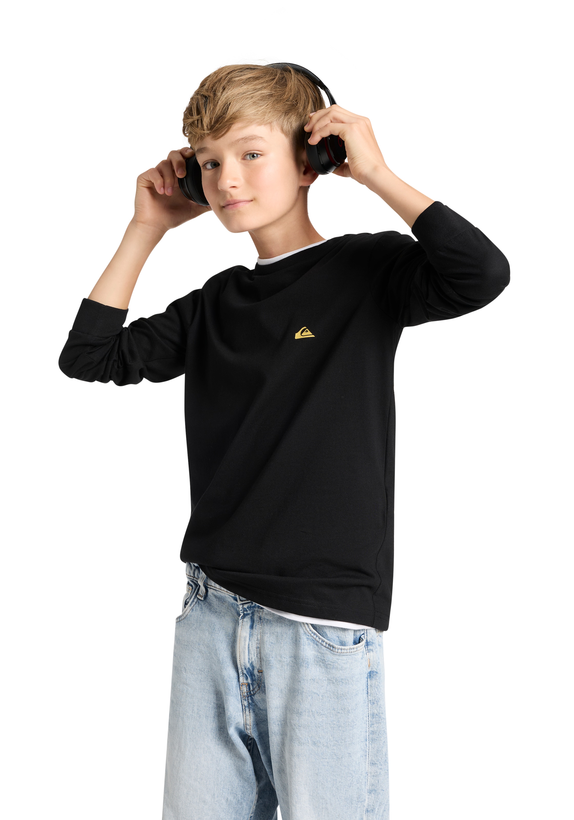 Quiksilver Longsleeve »POST IT MININOON LS PACK YTH« 2 tlg. für Kinder und Jugendliche, sportlicher Stil