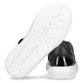 Tommy Hilfiger Sneaker »LOW CUT LACE-UP SNEAKER«, mit glänzendem Kontrastbesatz