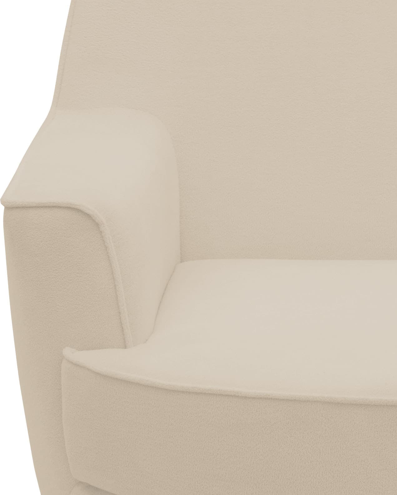 INOSIGN Drehsessel »HETTY, Drehsessel mit Wippfunktion, Lese-Sessel in Cord und Microfaser«, (1 St.), mit Federkern, auch im Set mit passendem Hocker