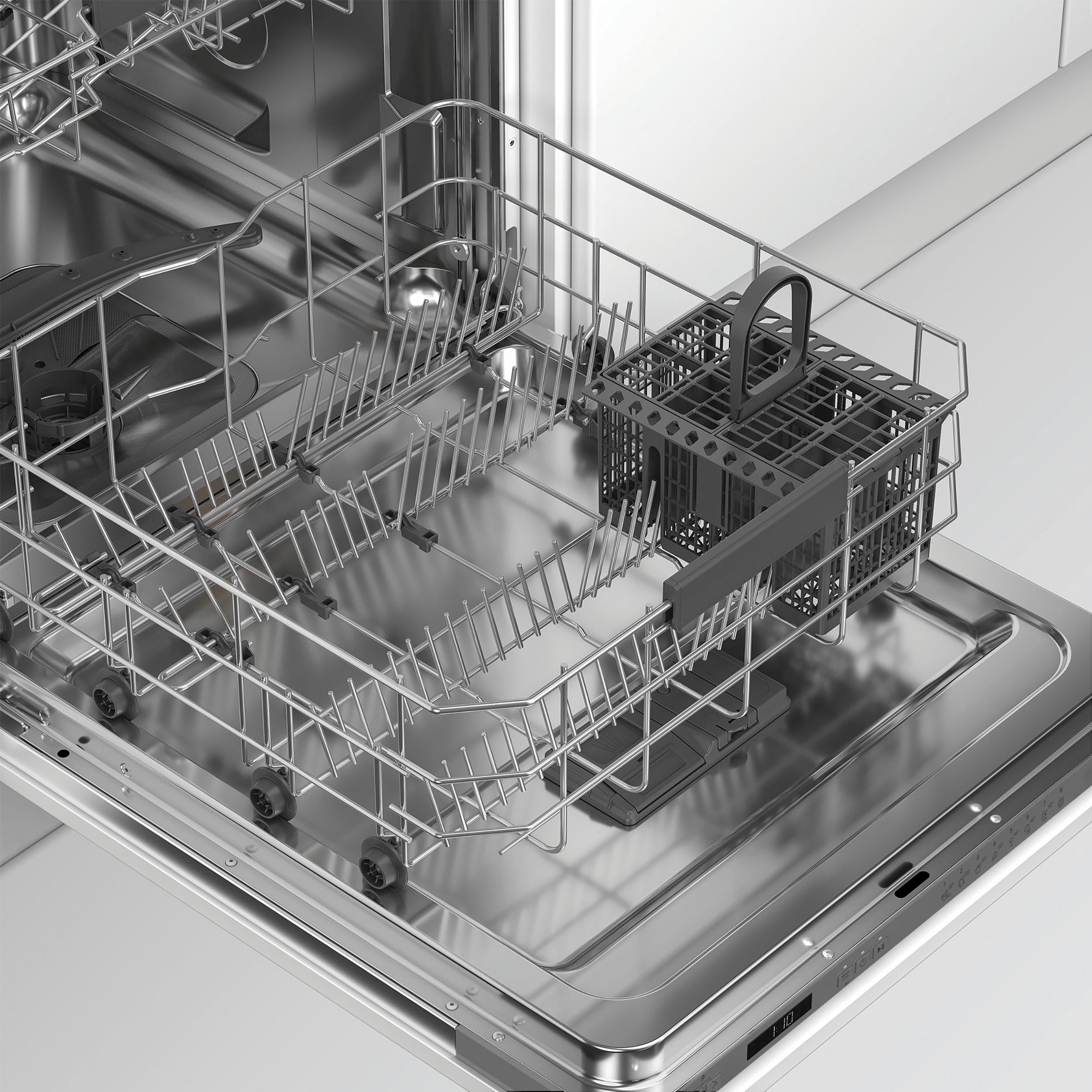 BAUKNECHT vollintegrierbarer Geschirrspüler »OBIC Ecostar2 5320« 8,9 l 14 tlg. Maßgedecke Glass Care – schonende Reinigung für empfindliche Gläser