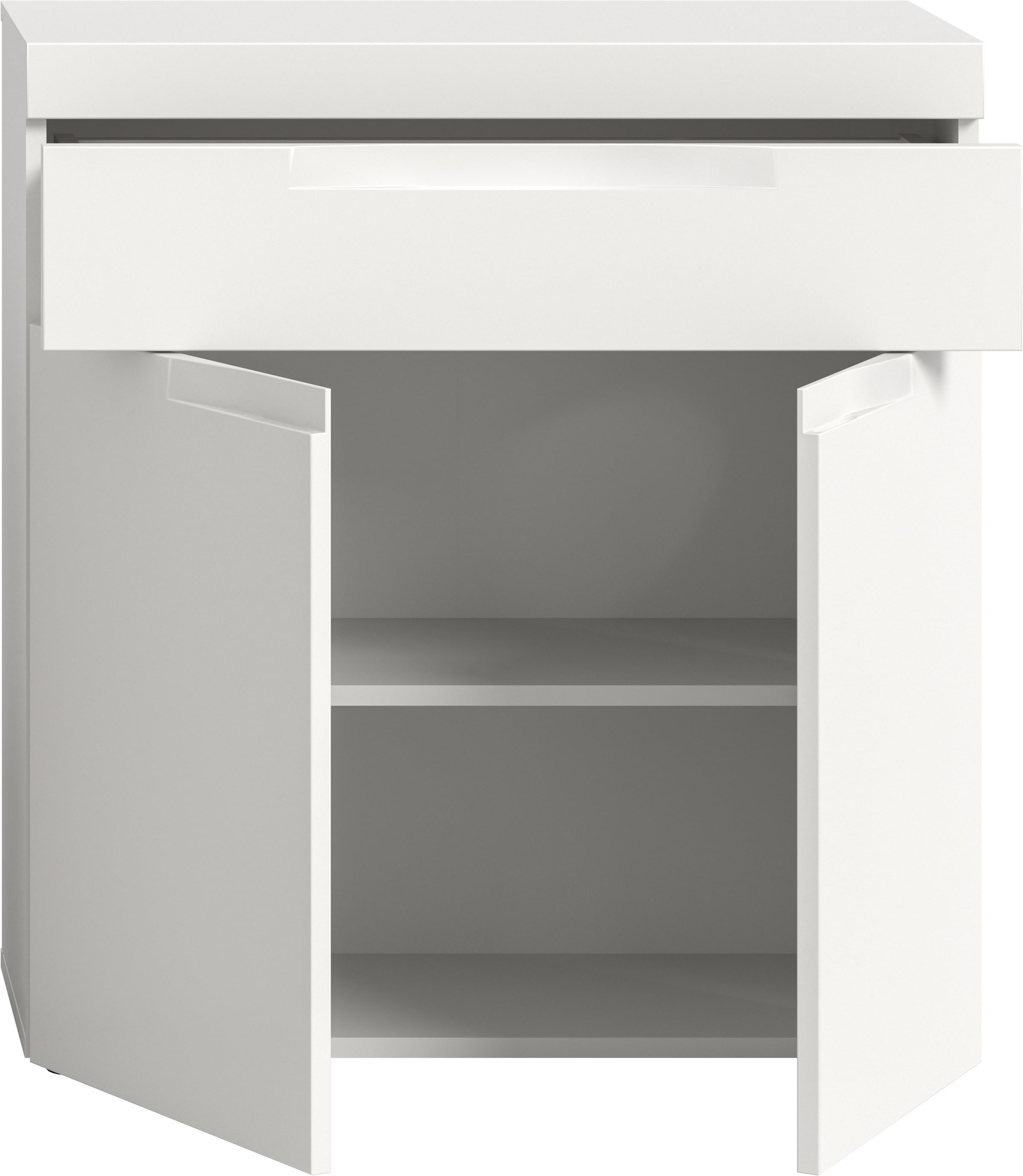 OTTO home Badkommode »MAOI, Breite 75 cm, 2 Türen, 1 Schubkasten, 2 Fächer« Badezimmerschrank, Schrank, Kommode, Midischrank, Bad, Badezimmer