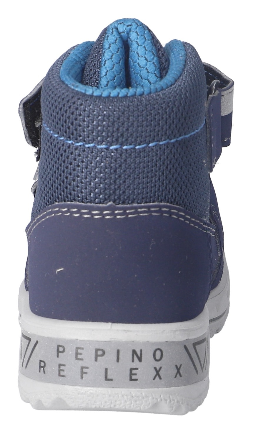 PEPINO by RICOSTA Winterstiefel »Flo WMS: mittel«, Klettschuh mit Warmfutter, Größenschablone zum Download