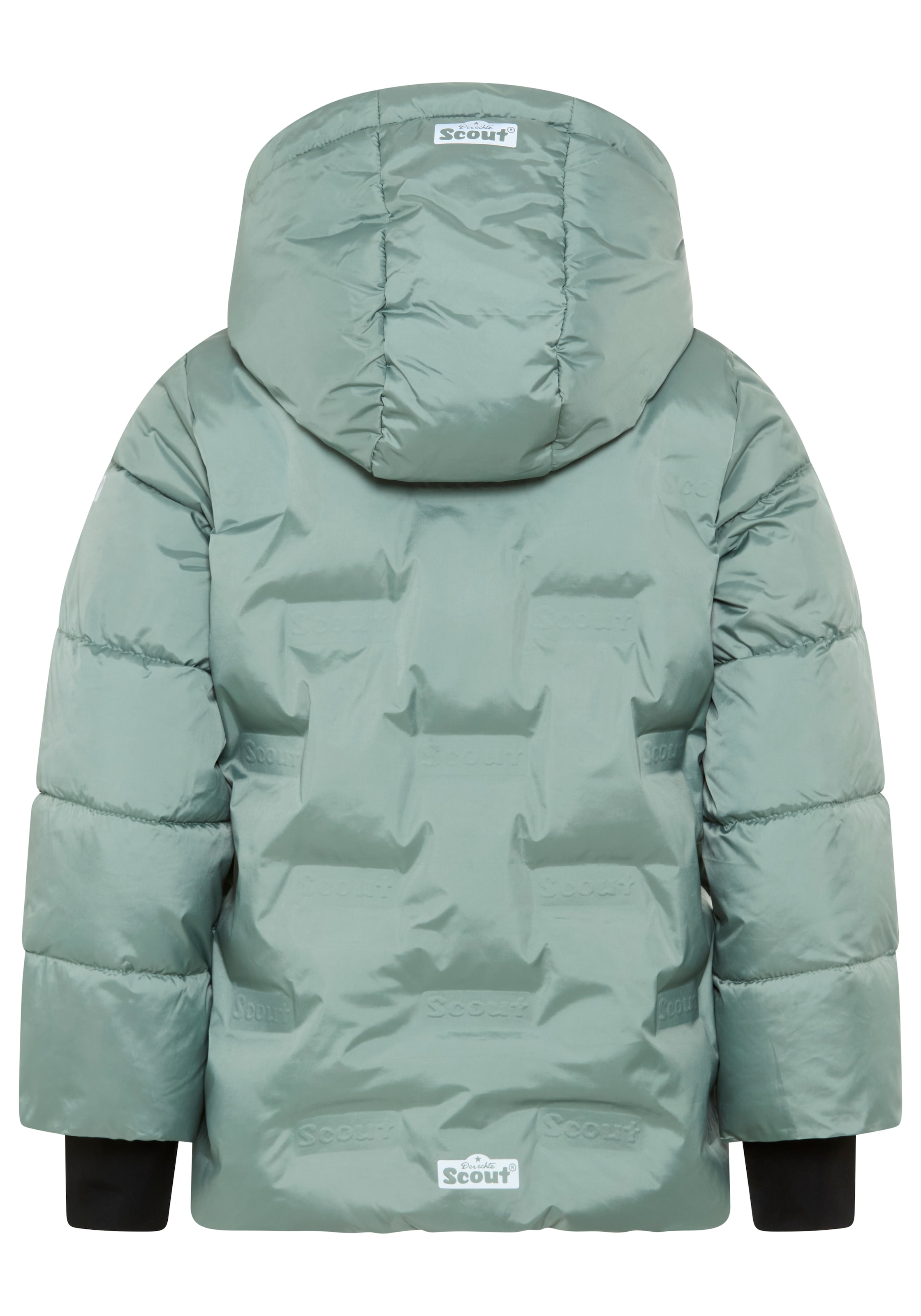 Scout Outdoorjacke »Winterjacke Logo - NEU von SCOUT« mit Kapuze mit Fleecefütterung, wasserabweisend, windabweisend, mit Kapuze