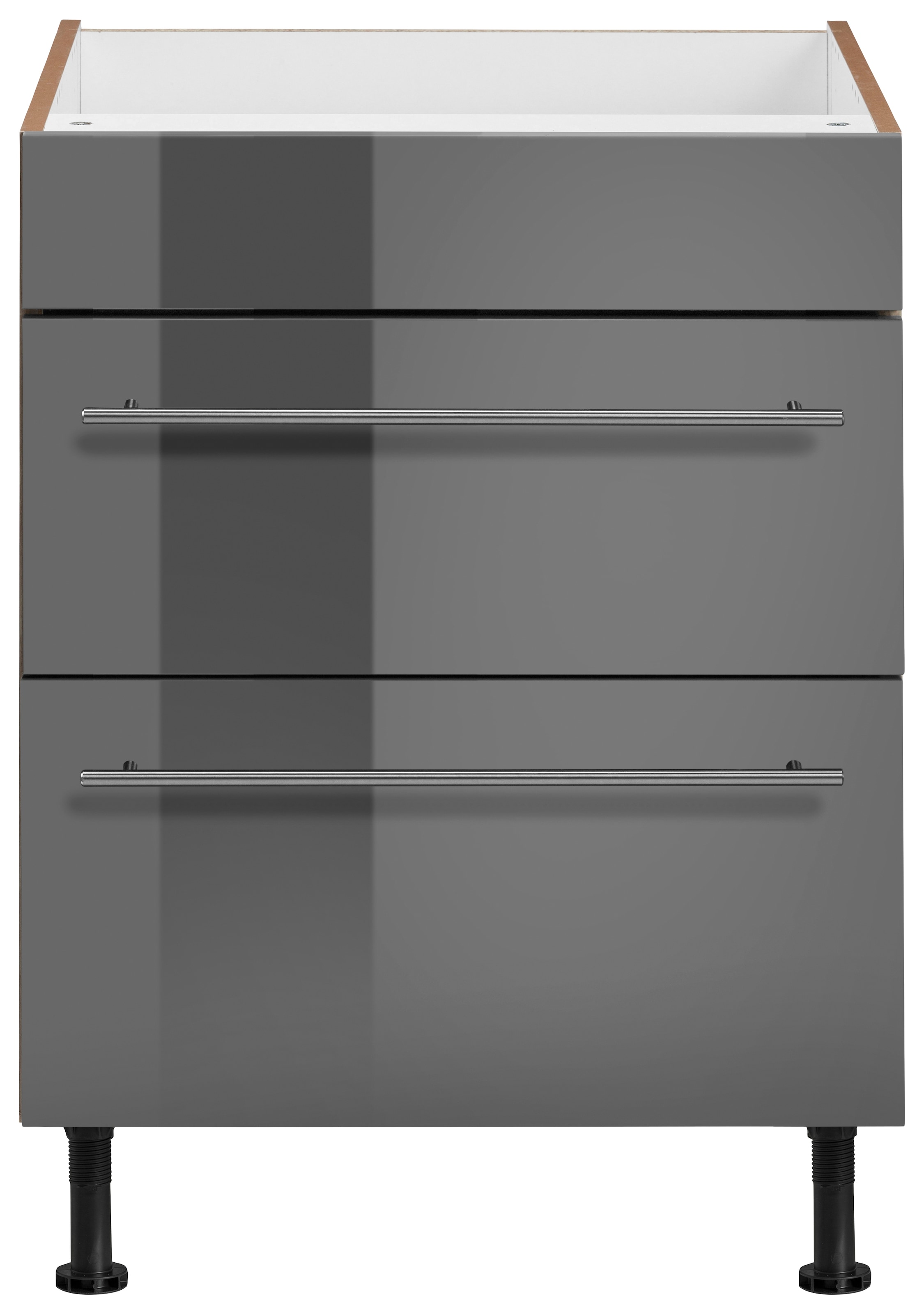 OPTIFIT Kochfeldumbauschrank »Bern«, 60 cm breit, mit 2 Auszügen, mit  höhenverstellbare Füße auf Rechnung kaufen