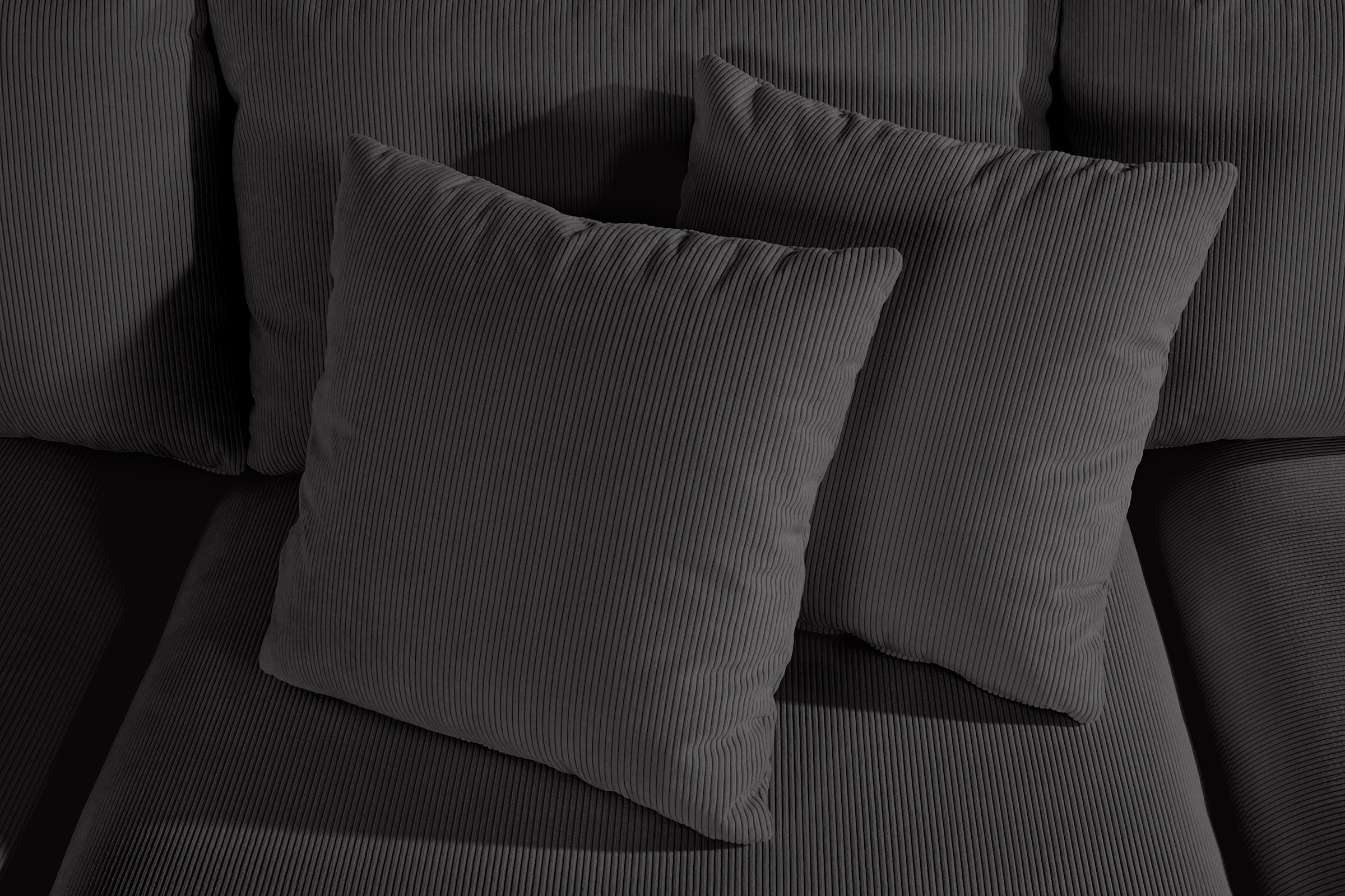 Guido Maria Kretschmer Home&Living Wohnlandschaft »Comfine U-Form«, zusammengesetzt aus Modulen, in 3 Stoffen und vielen Farben