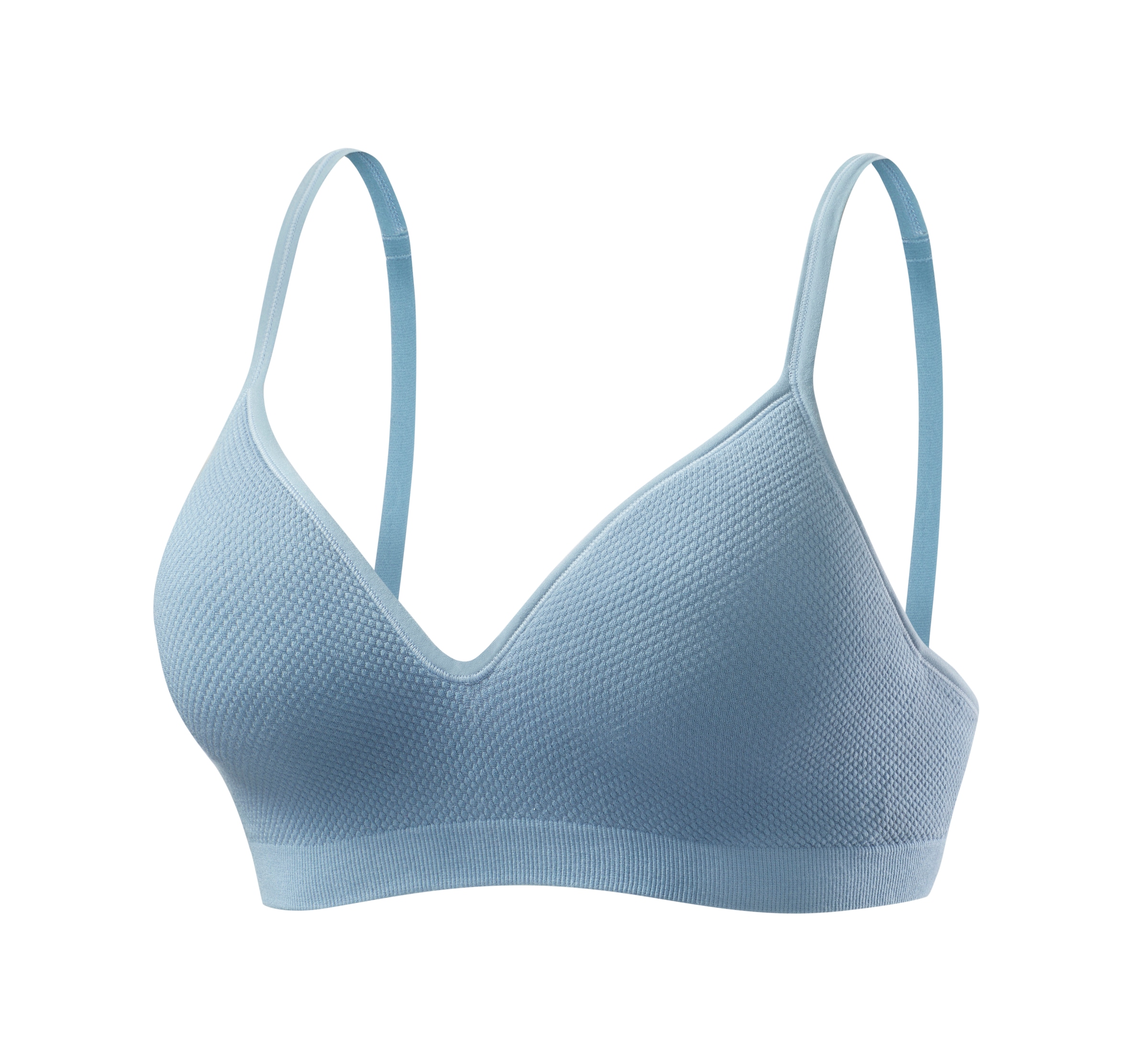 LASCANA Push-up-BH »COMFY BRA«, ohne Bügel aus weicher Baumwollqualität, Basic Dessous