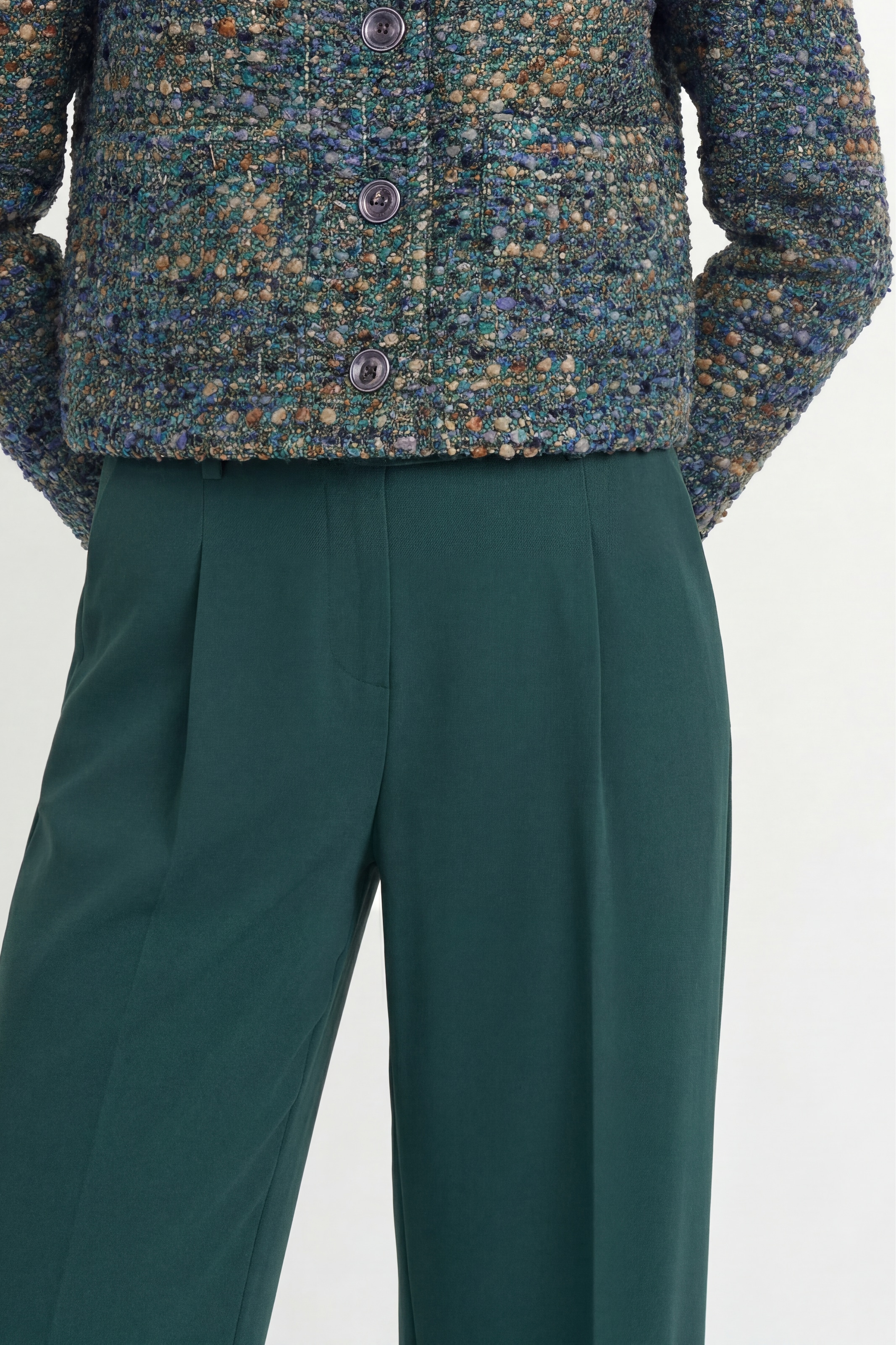 RICHROYAL Bundfaltenhose  Regular fit mit Bundfalten