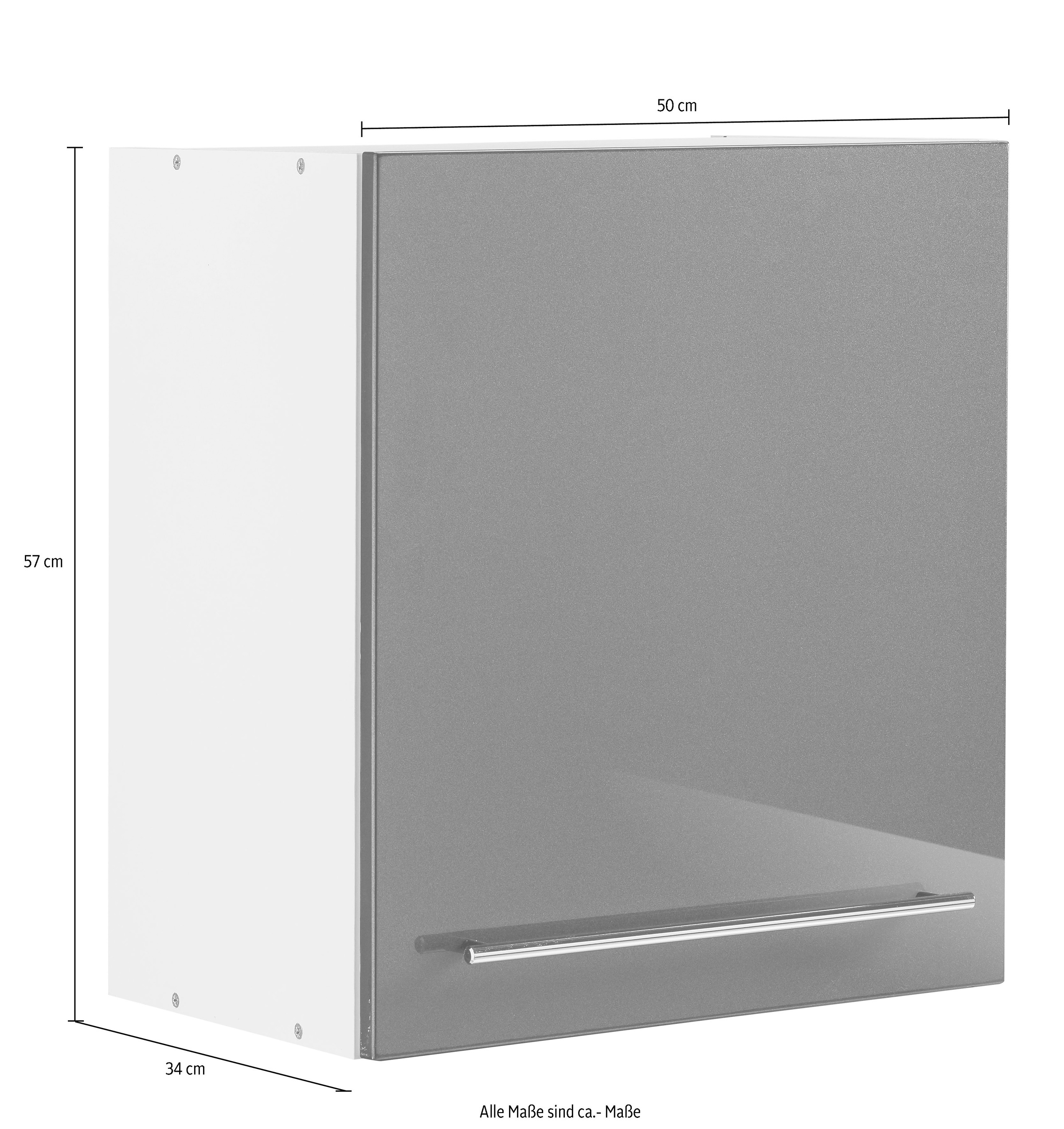 KOCHSTATION Hängeschrank »KS-Trient«, 50 cm breit