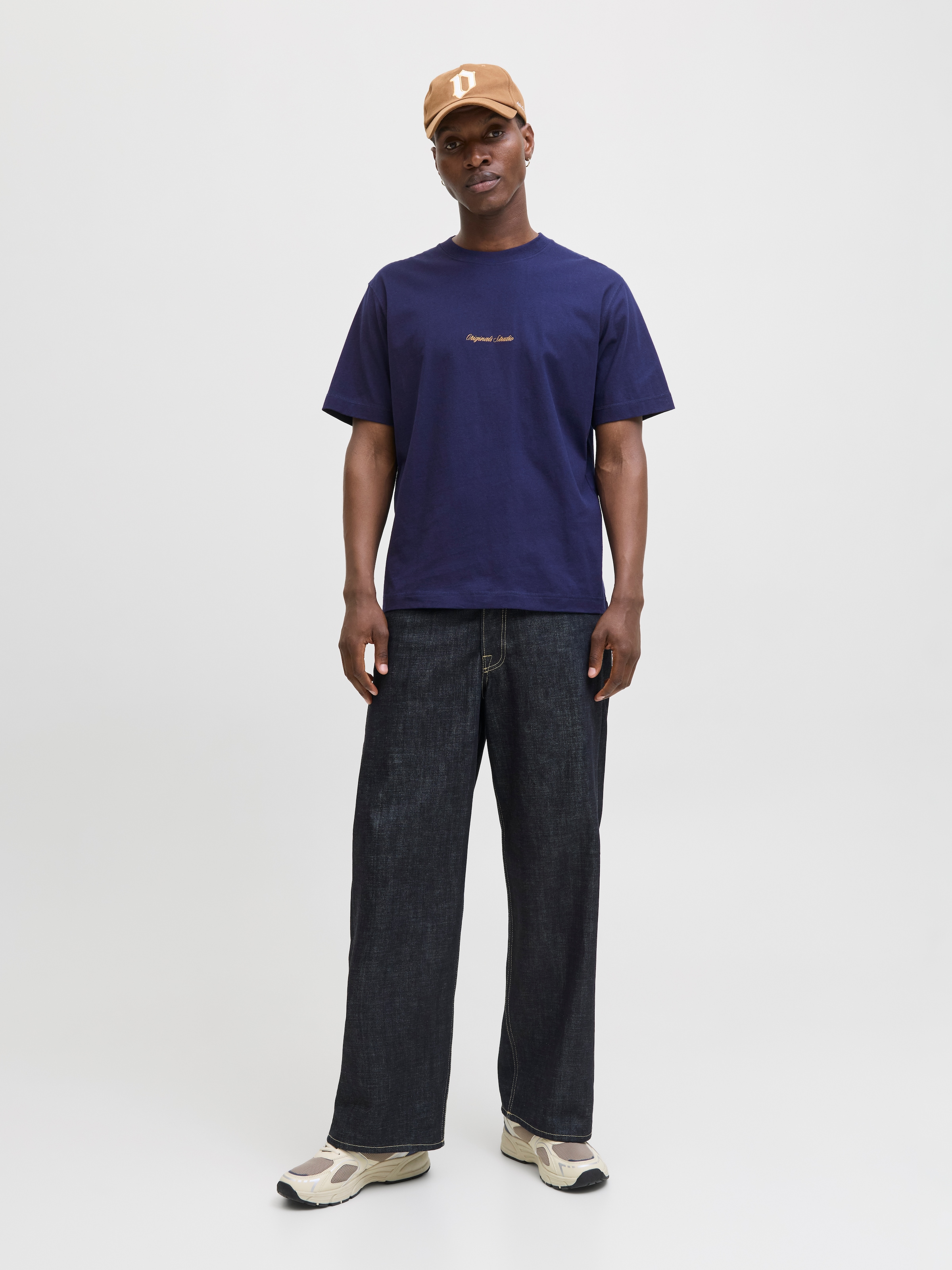 Jack & Jones Kurzarmshirt »JORNORREBRO EMB TEE SS CREW NECK NOOS«