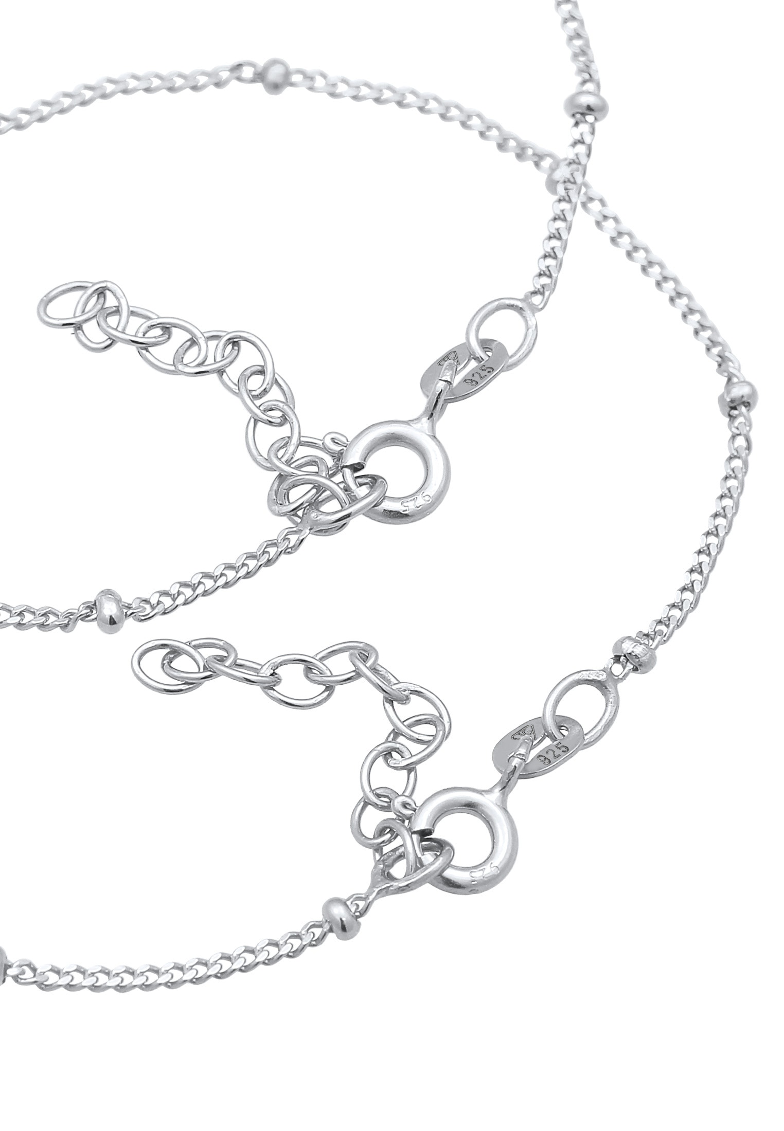 Elli Schmuckset »Herz Liebe Cut Out Mutter Kind Set 925 Silber«
