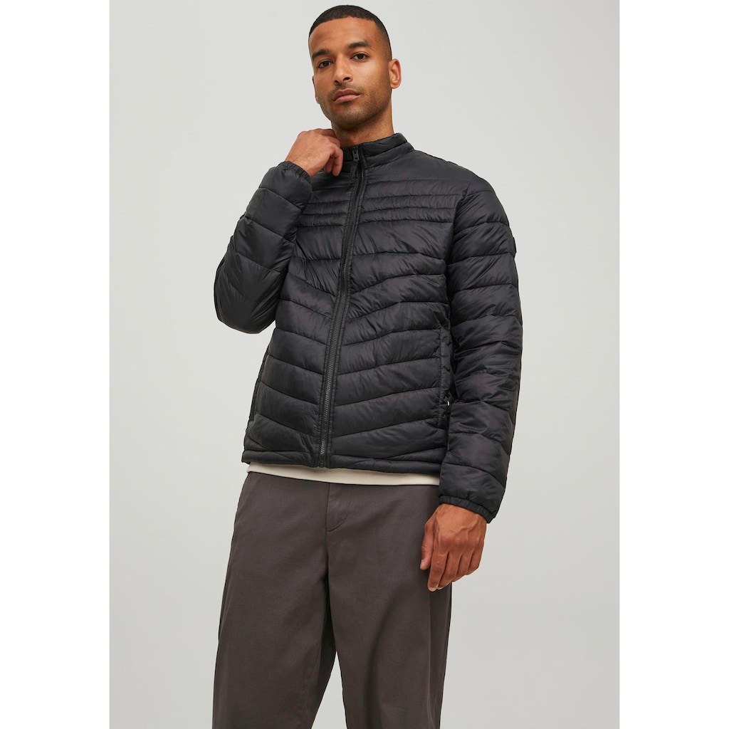 Jack & Jones Steppjacke »HERO PUFFER COLLAR«, ohne Kapuze