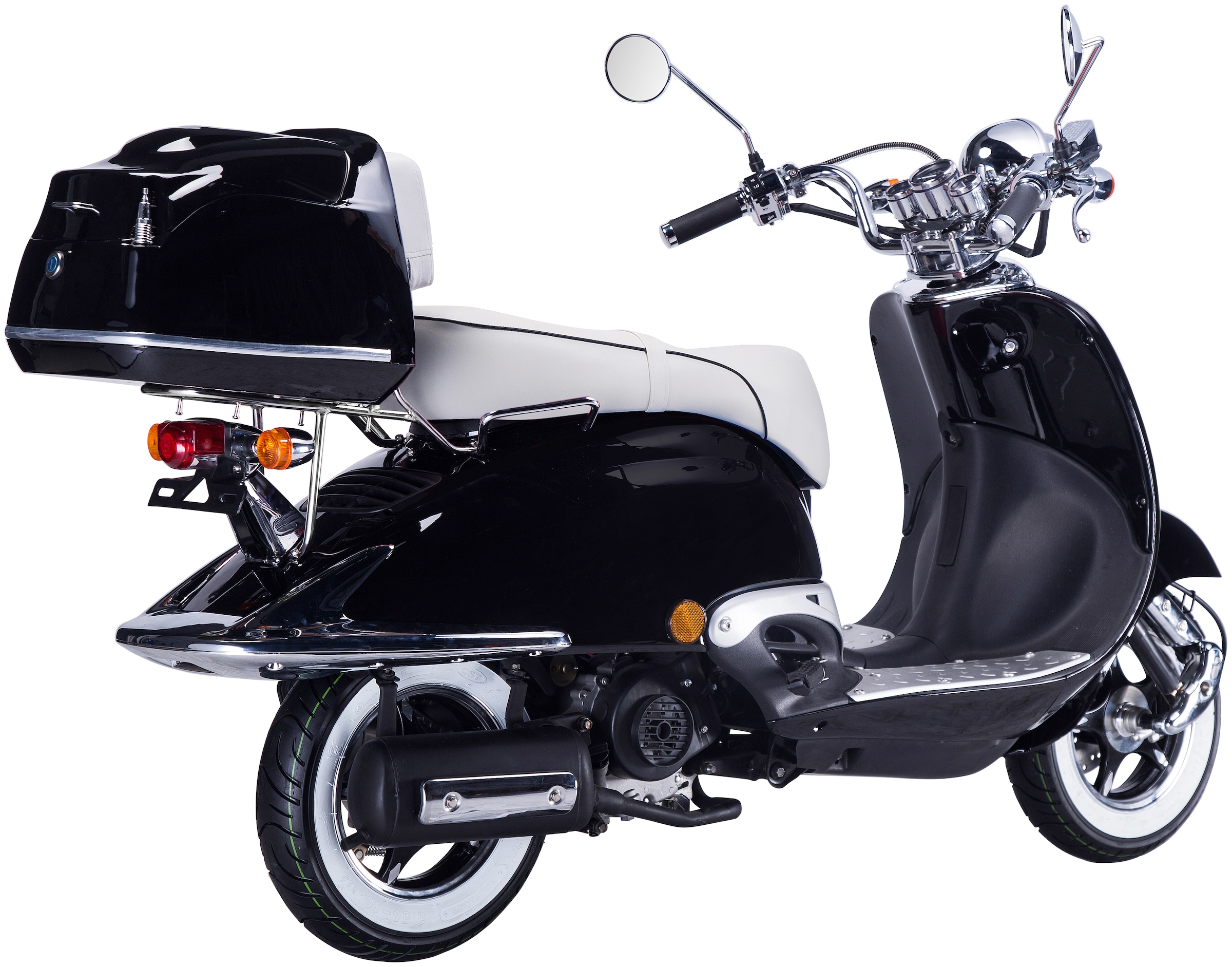 GT UNION Motorroller »Strada 25« 49,5 cm³ 25 km/h Euro 5 2,7 Set, mit Topcase,  Luftgekühlter Motor