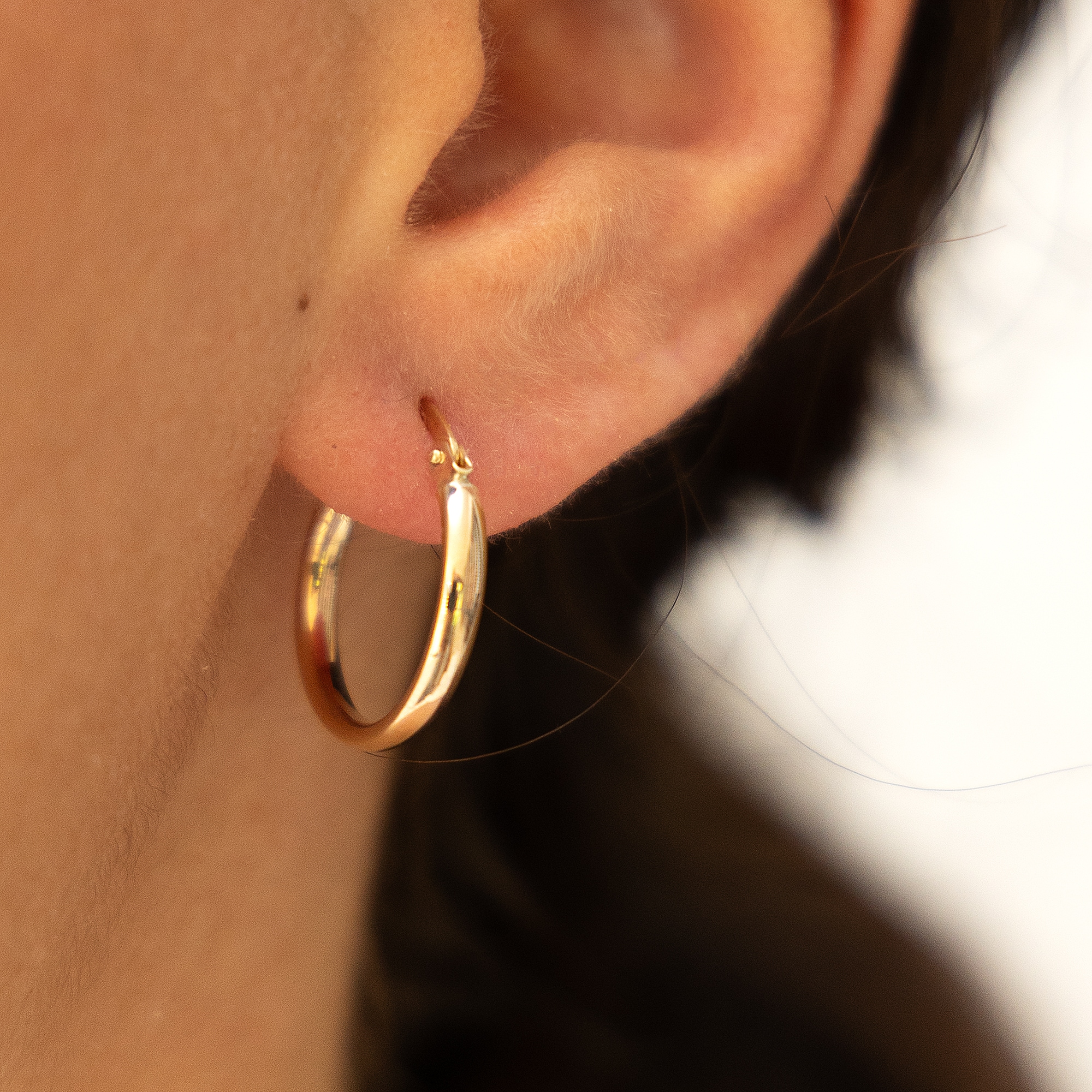 Fascination by Ellen K. Paar Creolen »333 Gold 17,5mm Durchmesser«