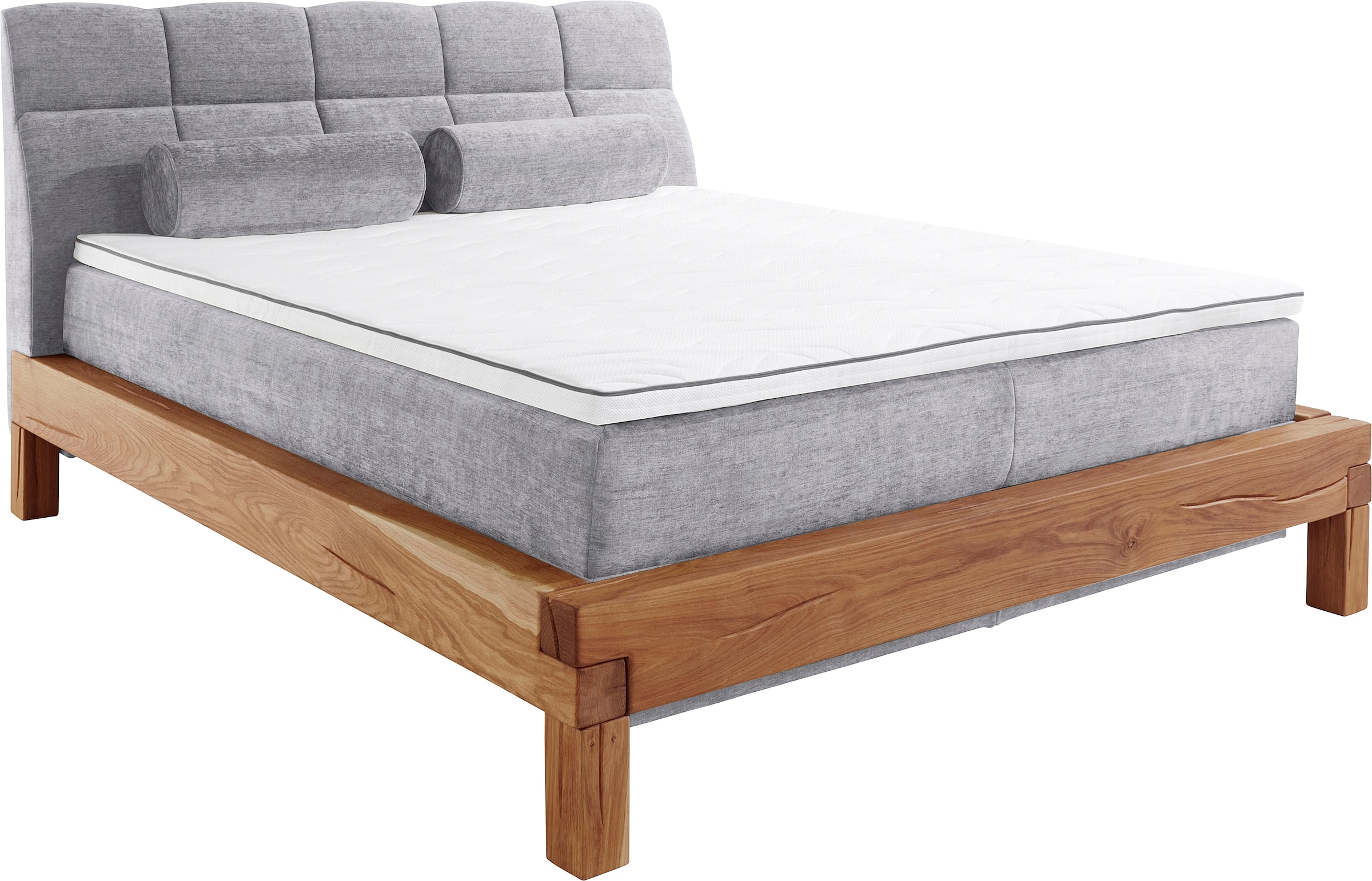 Home affaire Boxspringbett "Villads", Liegefläche: 160/200 cm aus Balkeneic günstig online kaufen