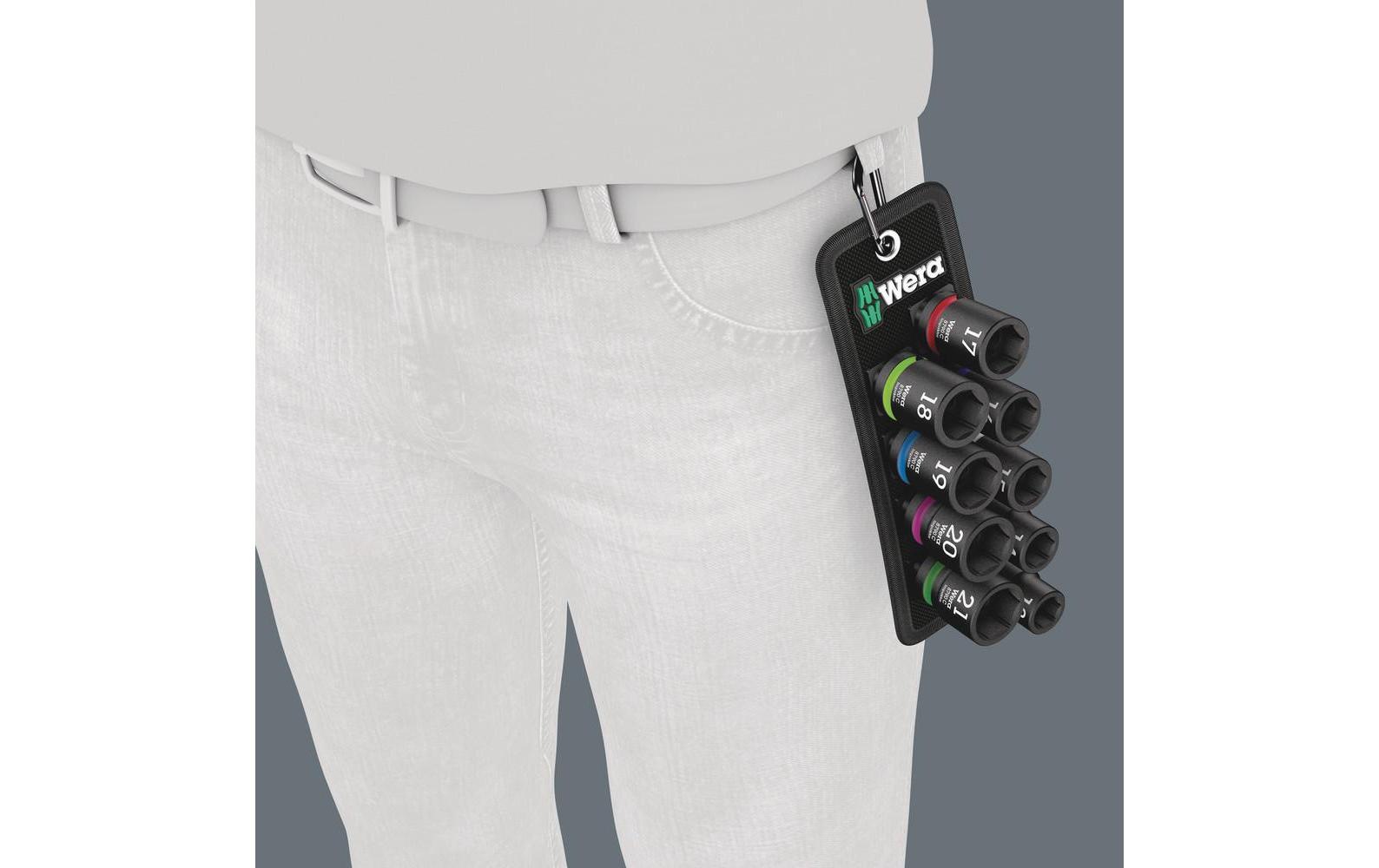 Wera Stecknüsse »Satz Belt C Impaktor« 10 Stk. tlg.
