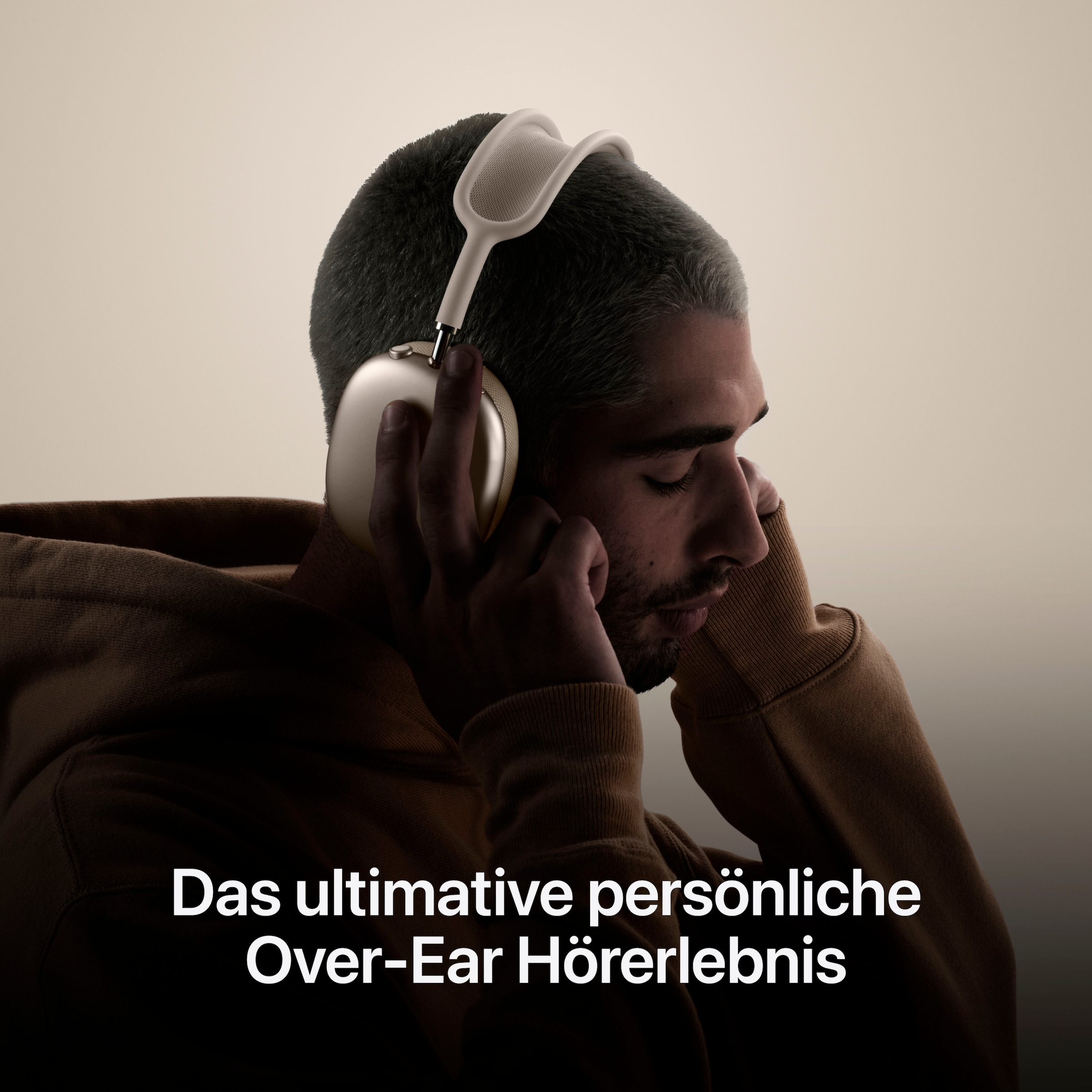 Apple Over-Ear-Kopfhörer »AirPods Max«, Bluetooth, Active Noise Cancelling (ANC)-Transparenzmodus-kompatibel mit Siri, USB-C