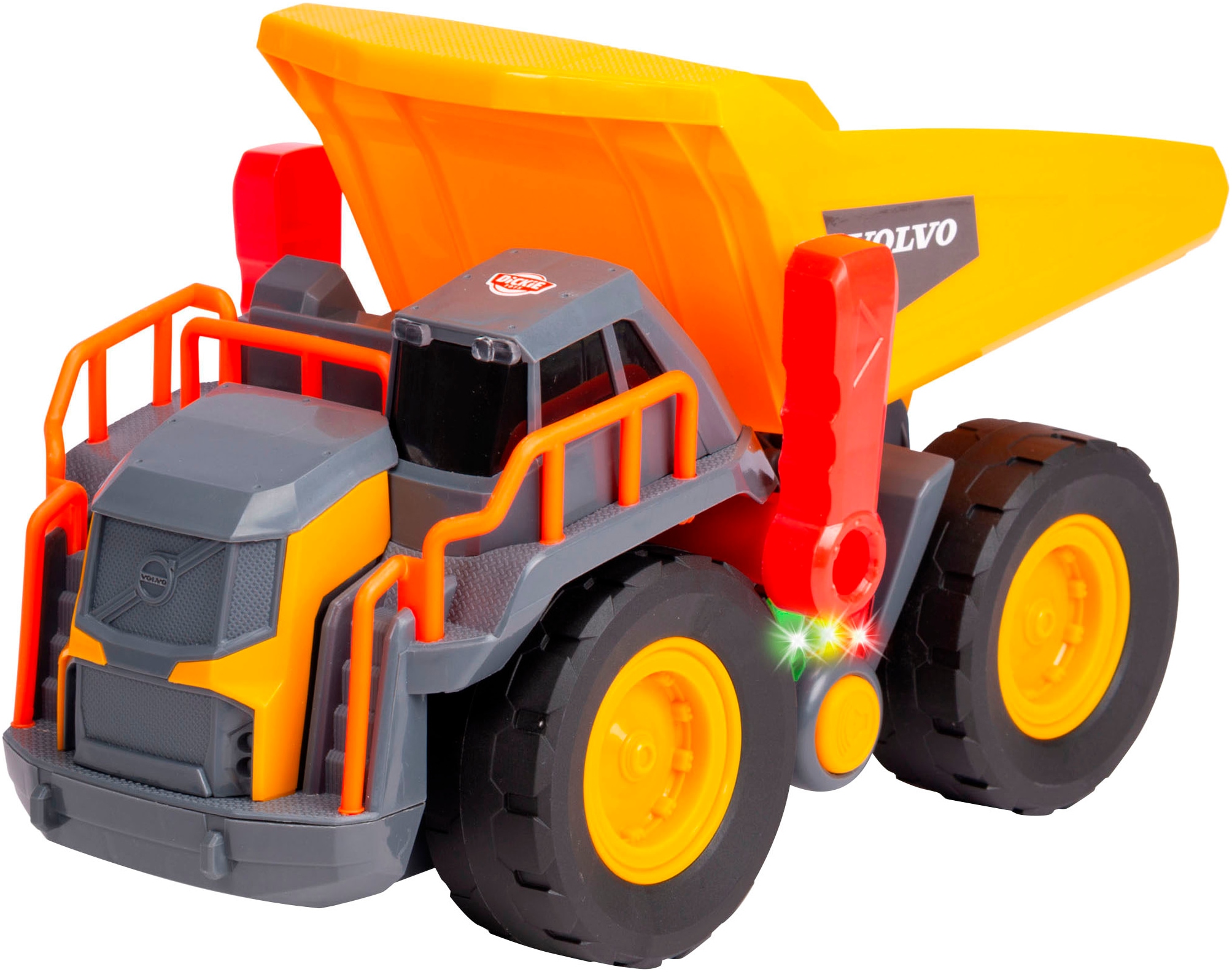 Dickie Toys Spielzeug-LKW »Volvo Power Dump Truck« mit Licht und Sound