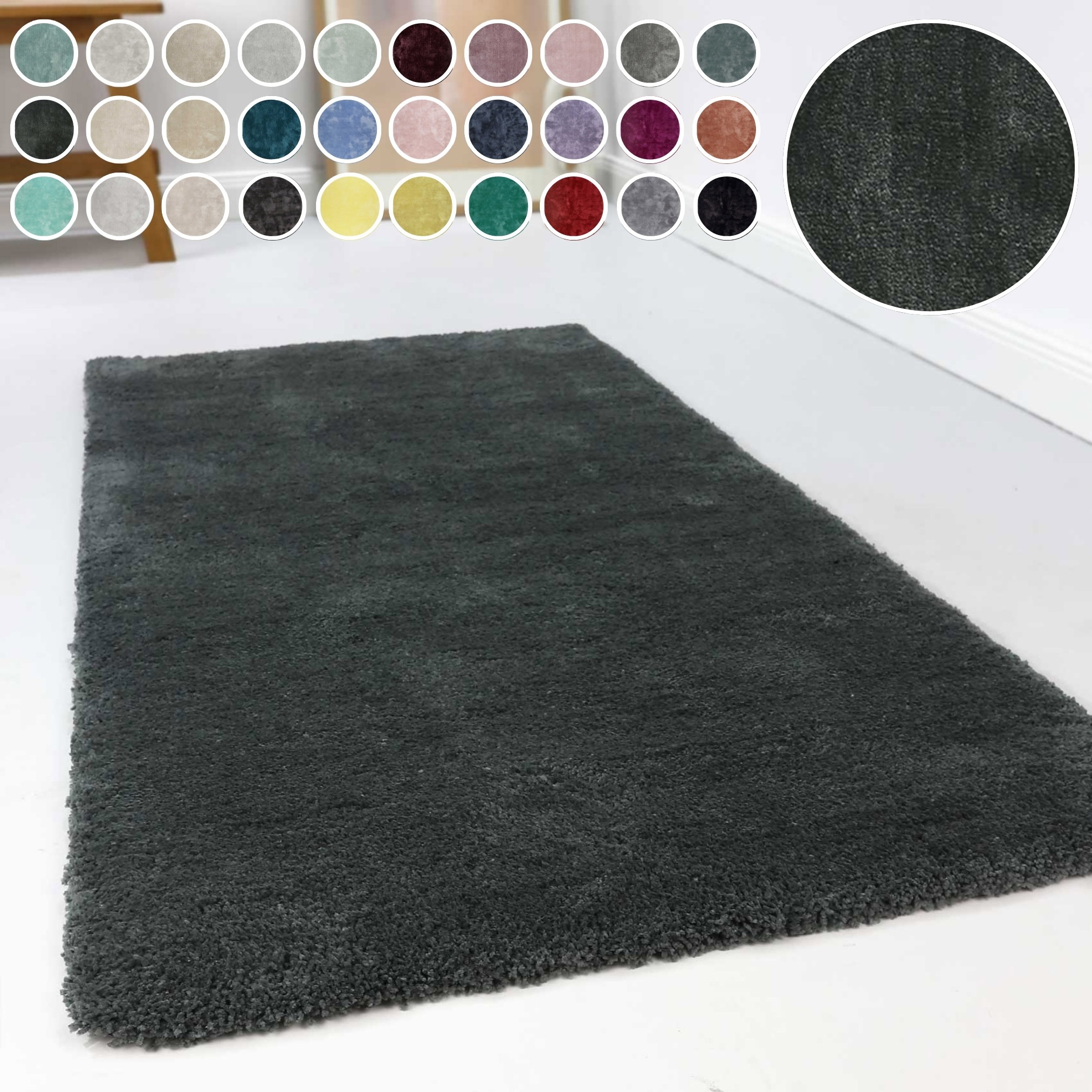 Esprit Hochflor-Teppich »Relaxx ESP-4150«, rechteckig, 25 mm Höhe, Wohnzimm günstig online kaufen