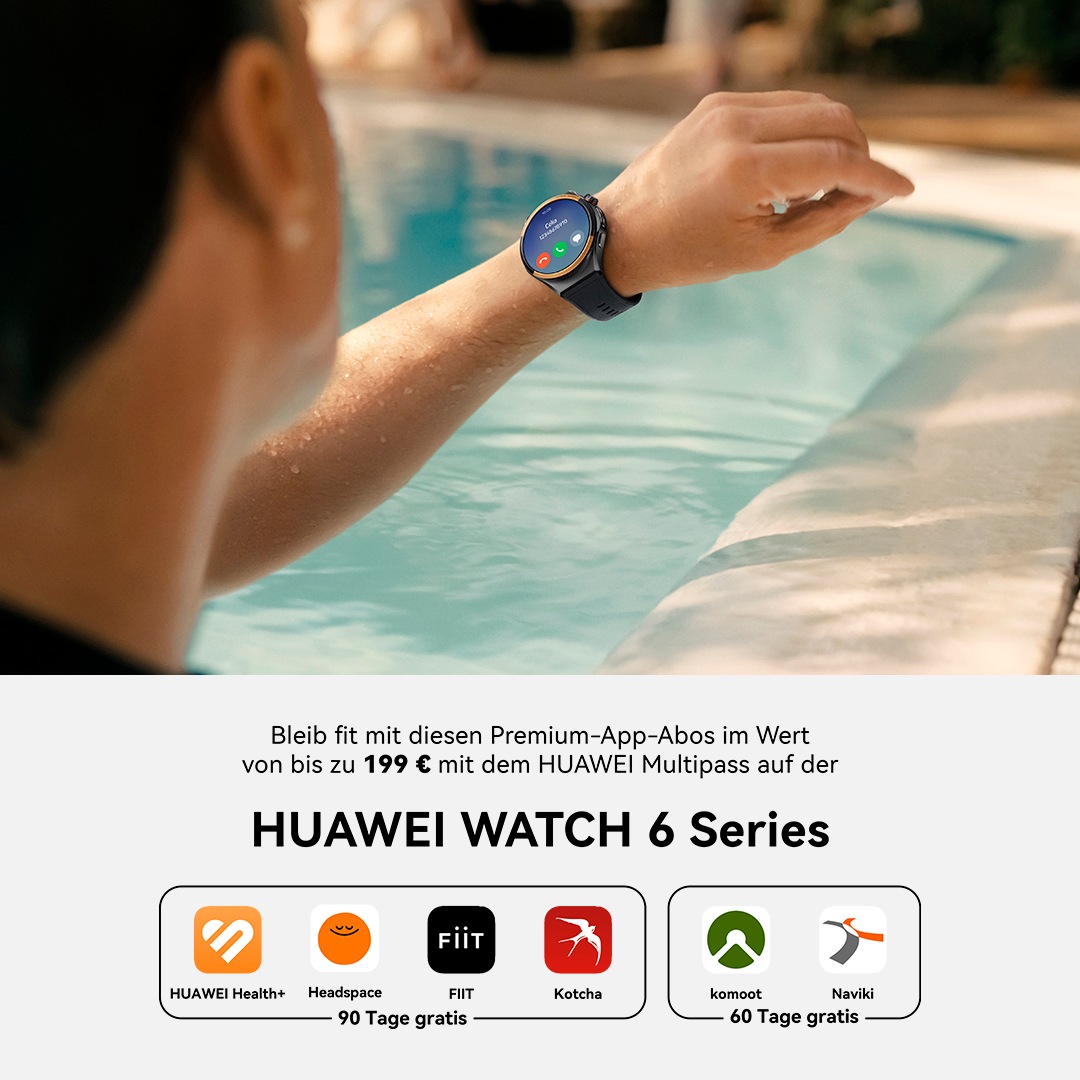 Huawei Smartwatch »Watch 6 Pro 43mm«(/ 1,38 ″) Harmony OS