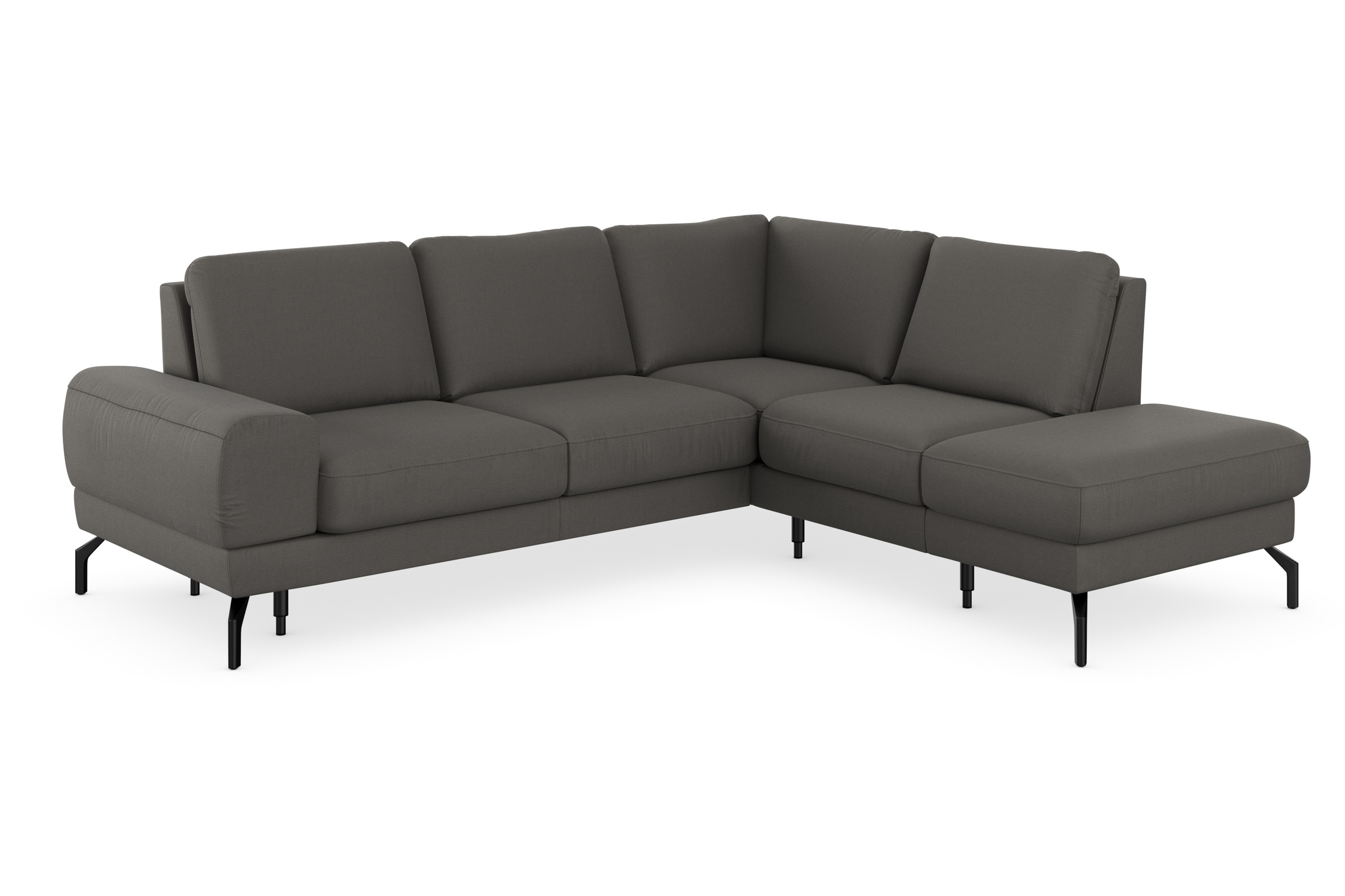 sit&more Ecksofa »Cinturo L-Form«, inklusive Sitztiefenverstellung und Federkern, Sitzhöhe 48 cm
